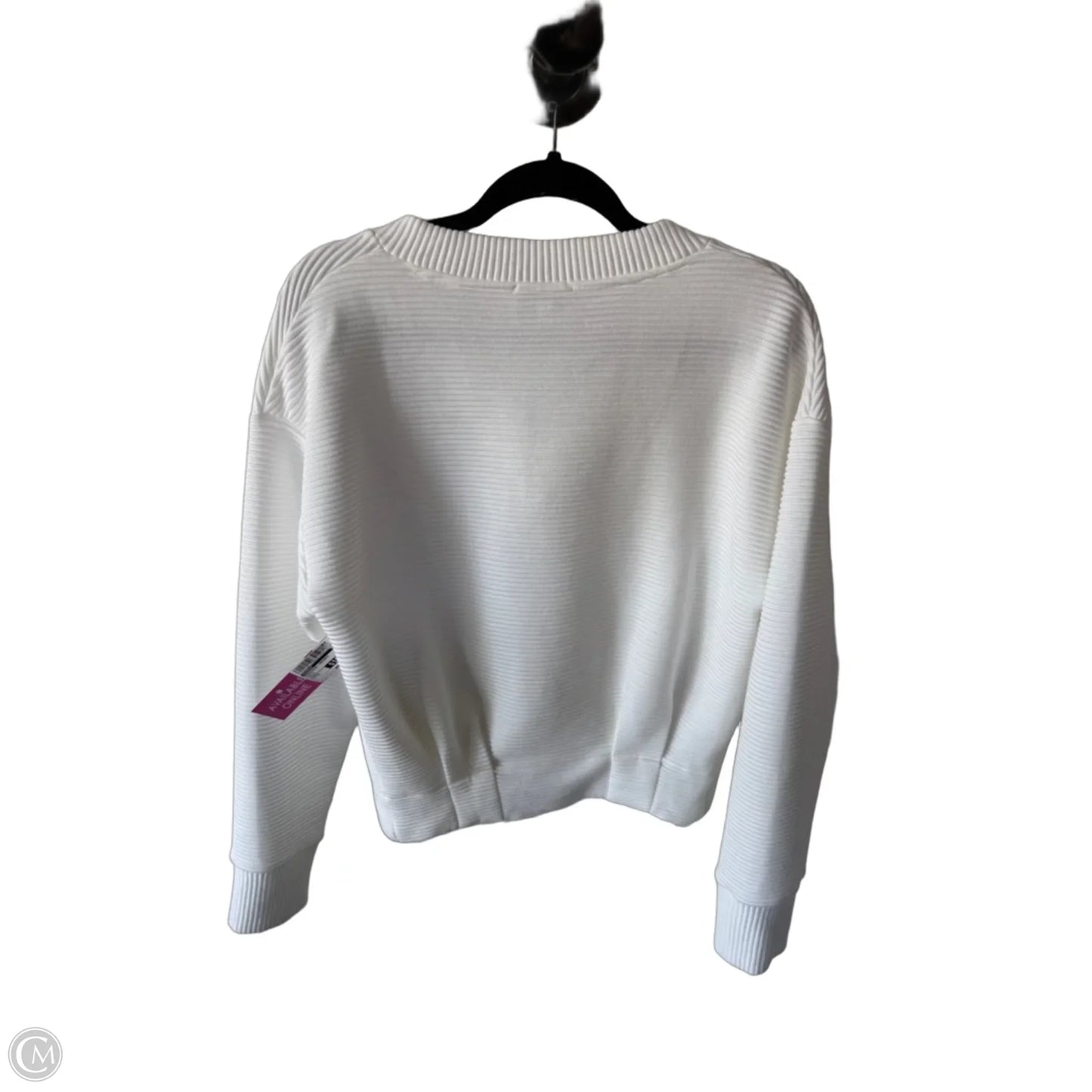 Sweatshirt Crewneck By Evereve In White, Size: M