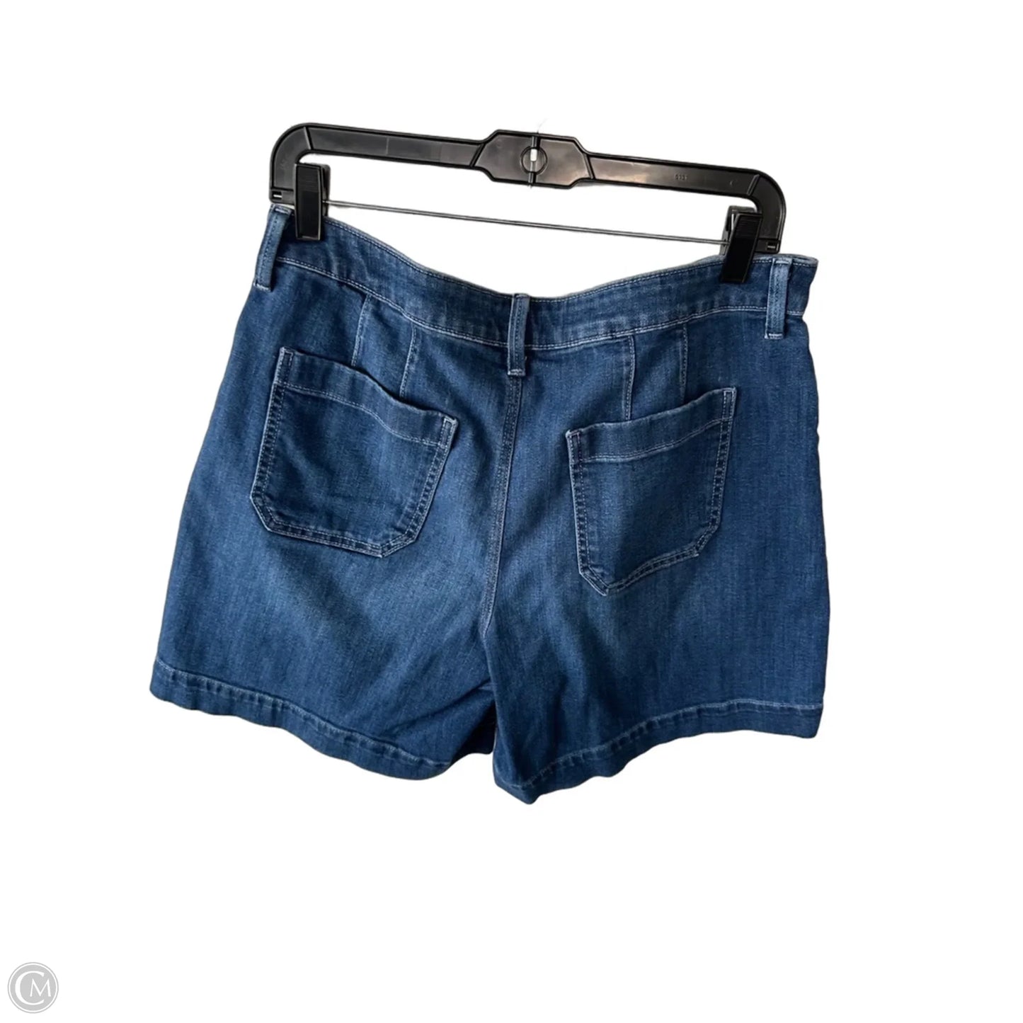 Shorts By Chicos In Blue Denim, Size: 10