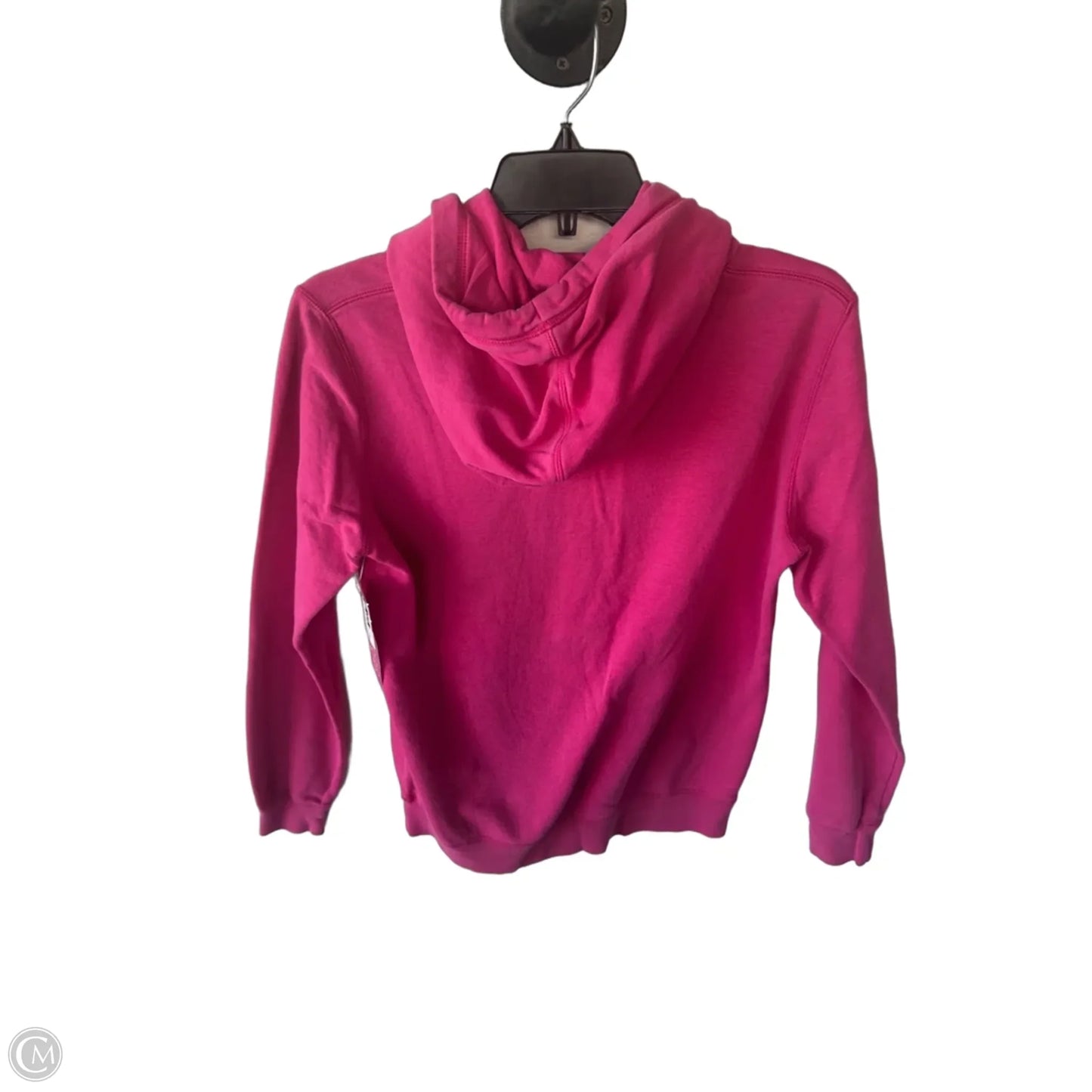 Athletic Sweatshirt Hoodie By Nike Apparel In Pink, Size: M