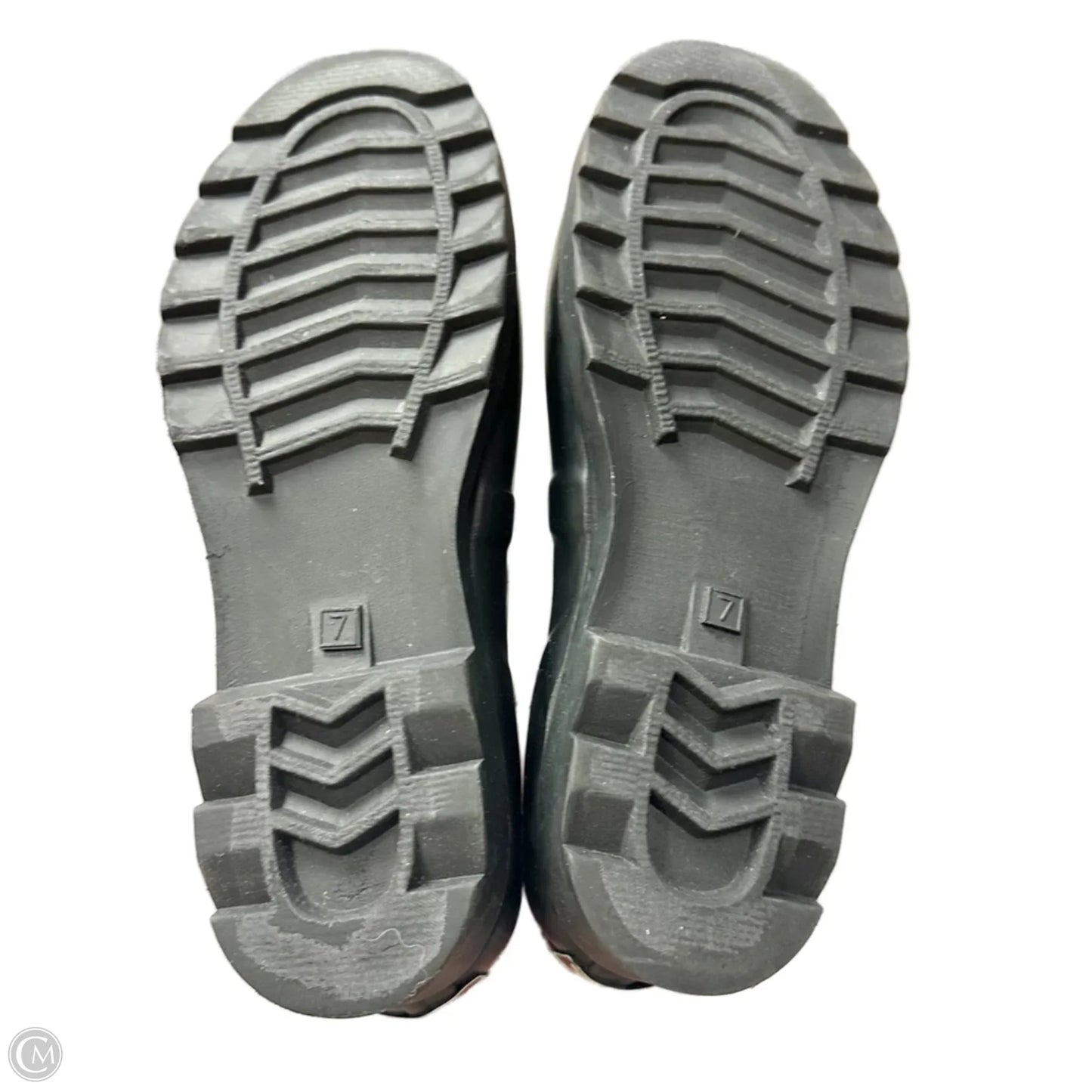 Boots Rain By Chooka In Plaid Pattern, Size: 7