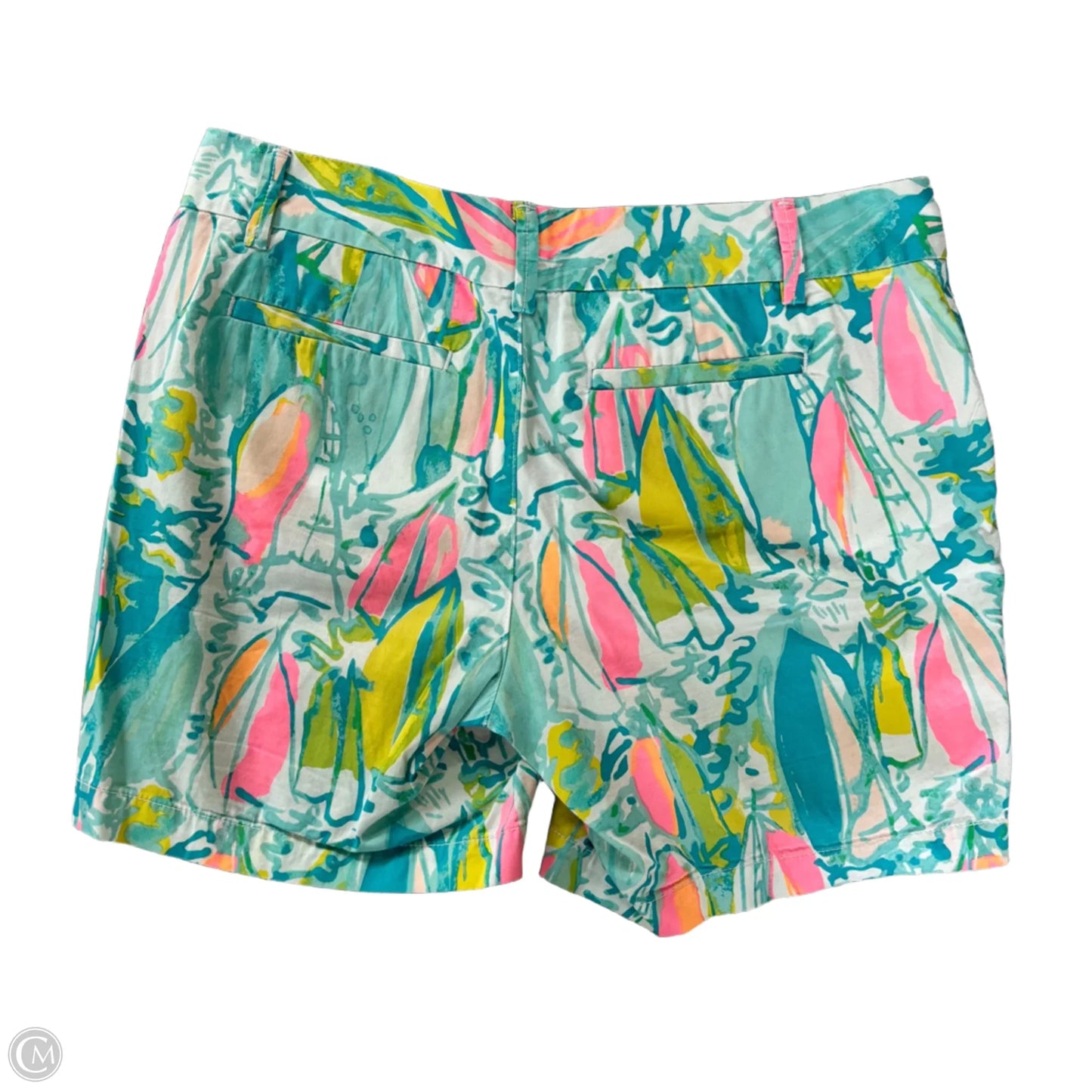 Shorts Designer By Lilly Pulitzer In Blue & Pink, Size: 6