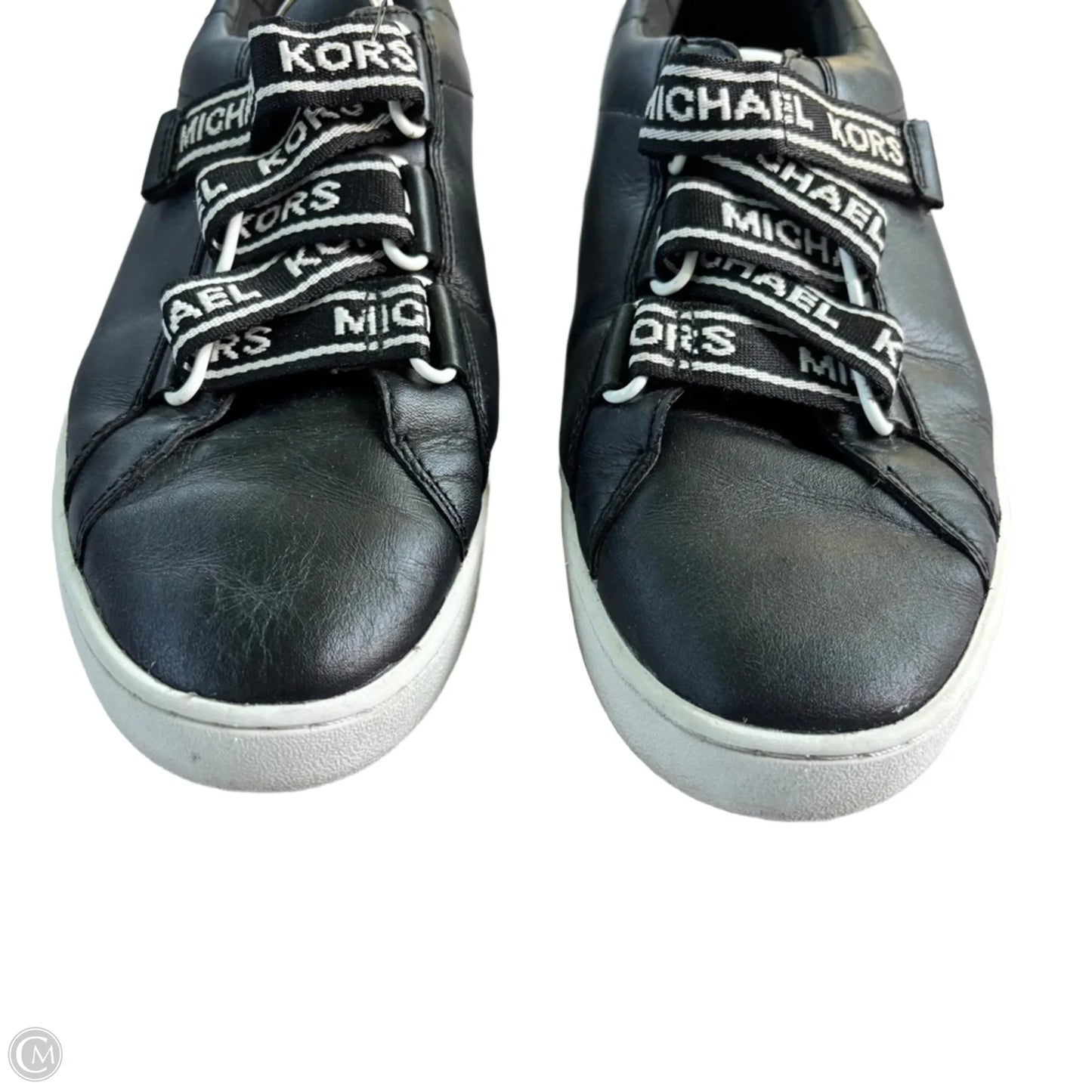 Shoes Sneakers By Michael By Michael Kors In Black & White, Size: 8