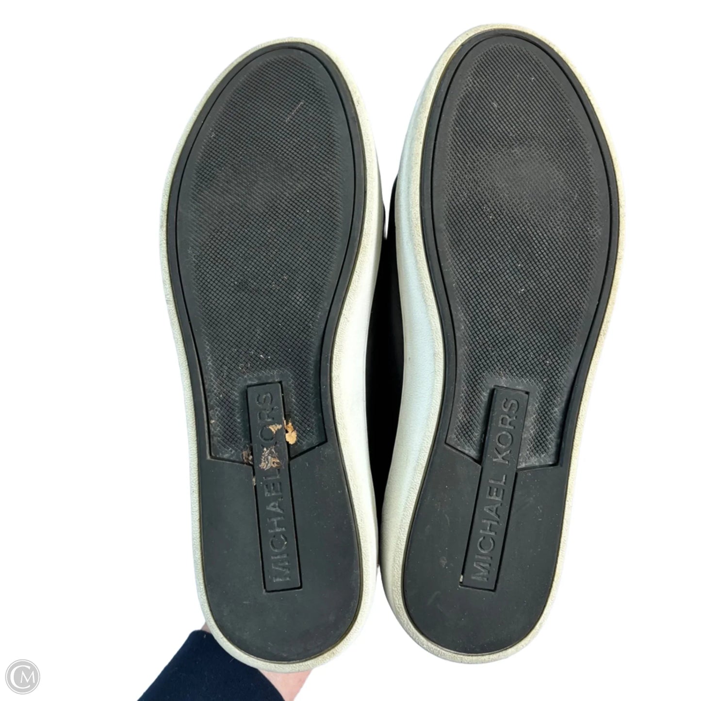 Shoes Sneakers By Michael By Michael Kors In Black & White, Size: 8