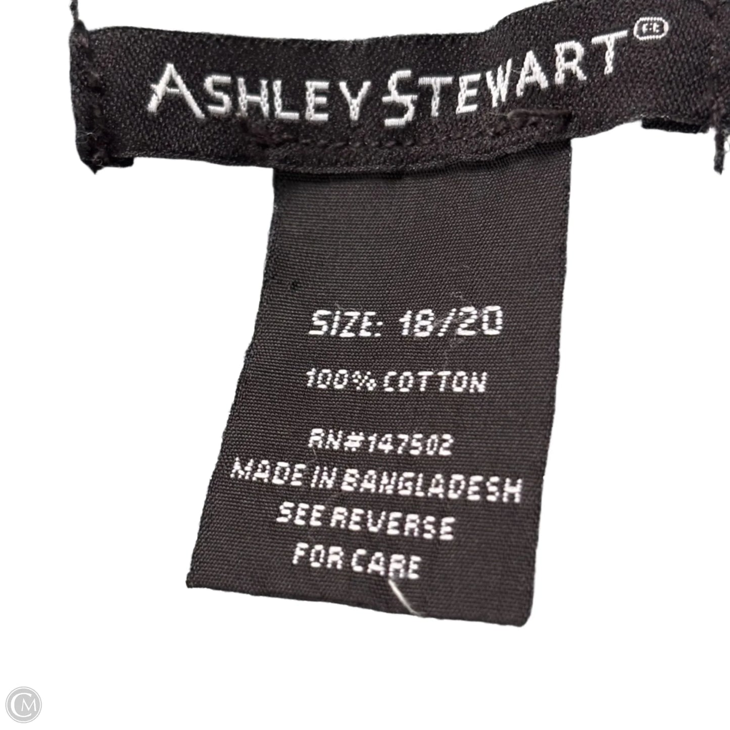 Dress Casual Short By Ashley Stewart In Blue Denim, Size: 1x