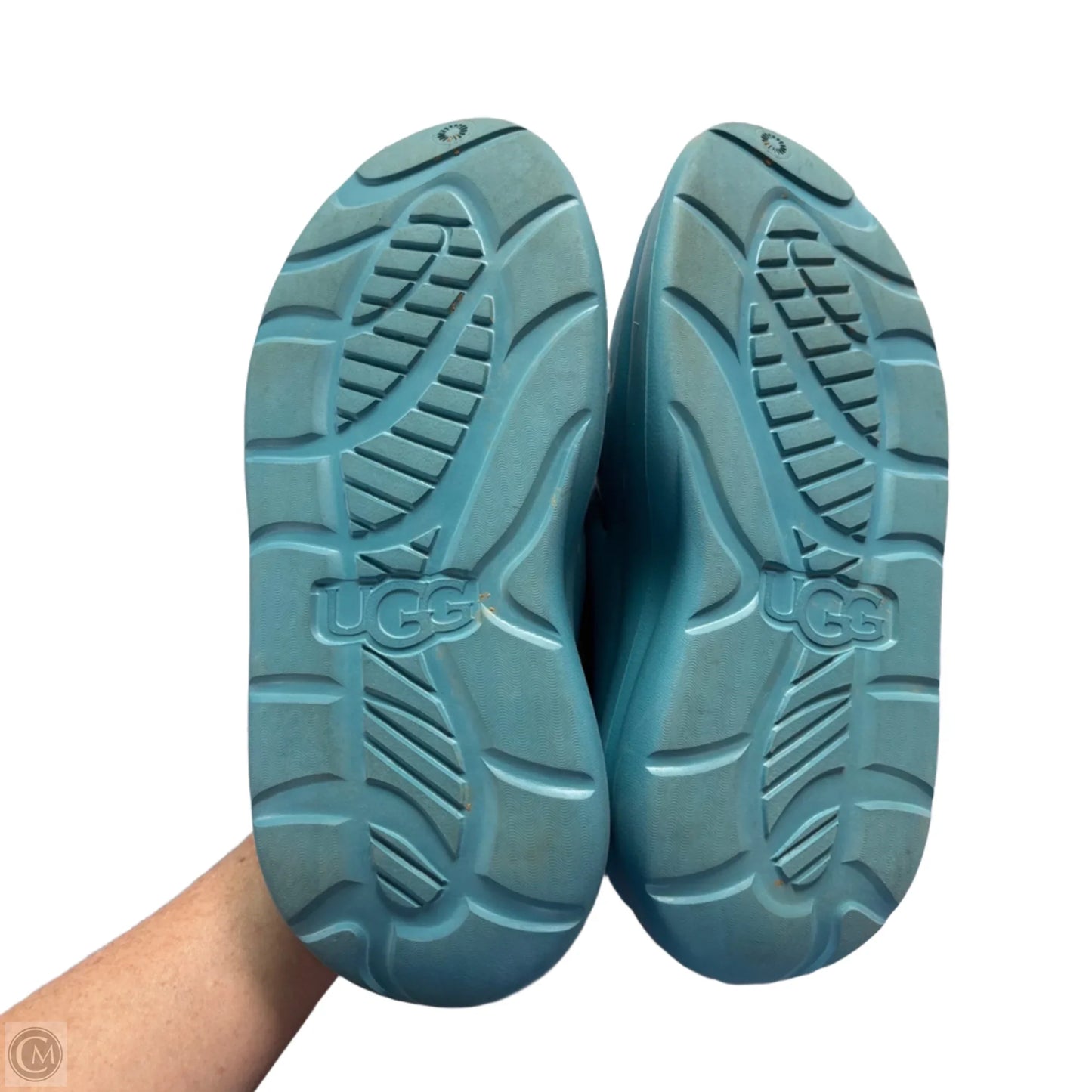 Shoes Designer By Ugg In Teal, Size: 11