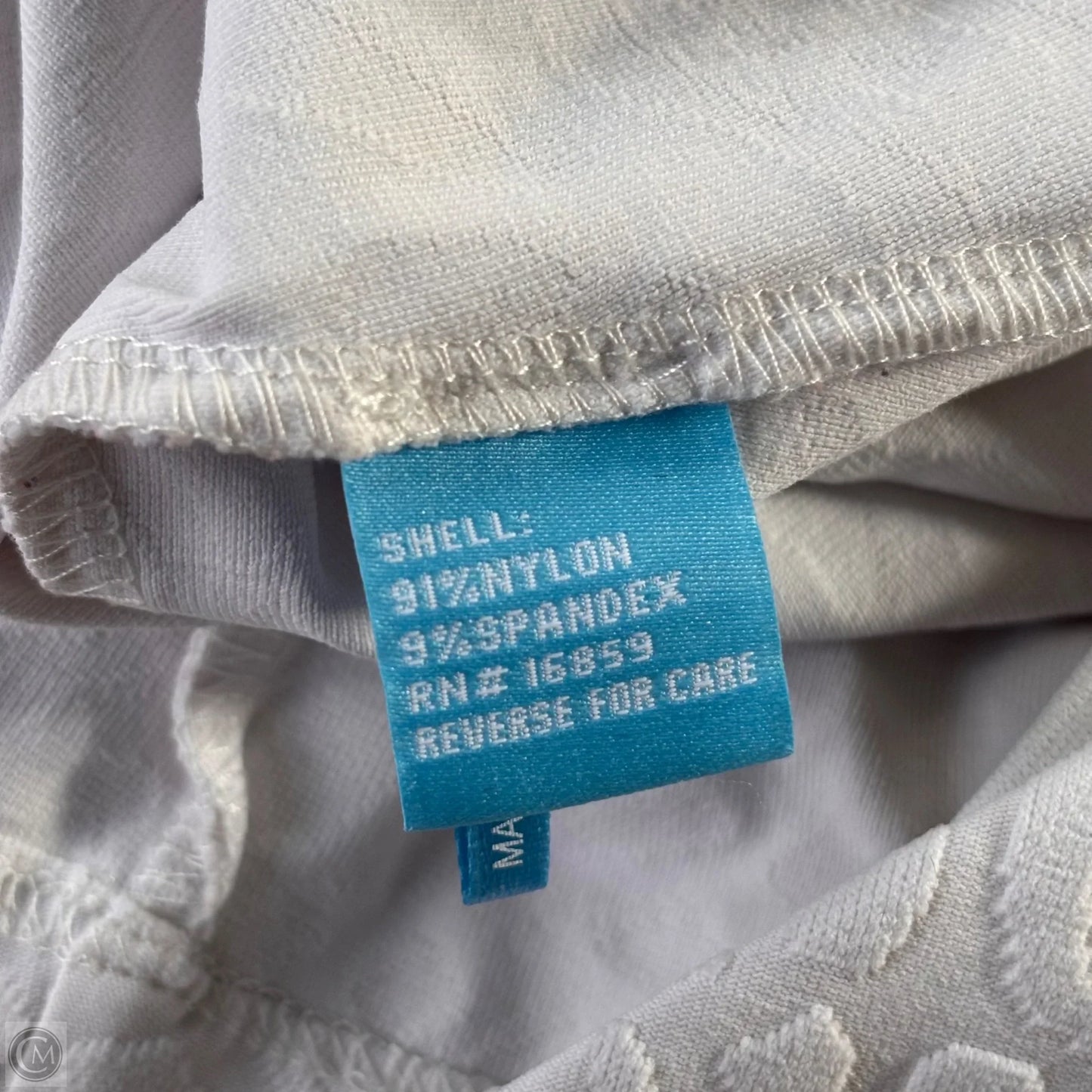 Top 3/4 Sleeve By J Mclaughlin In White, Size: M