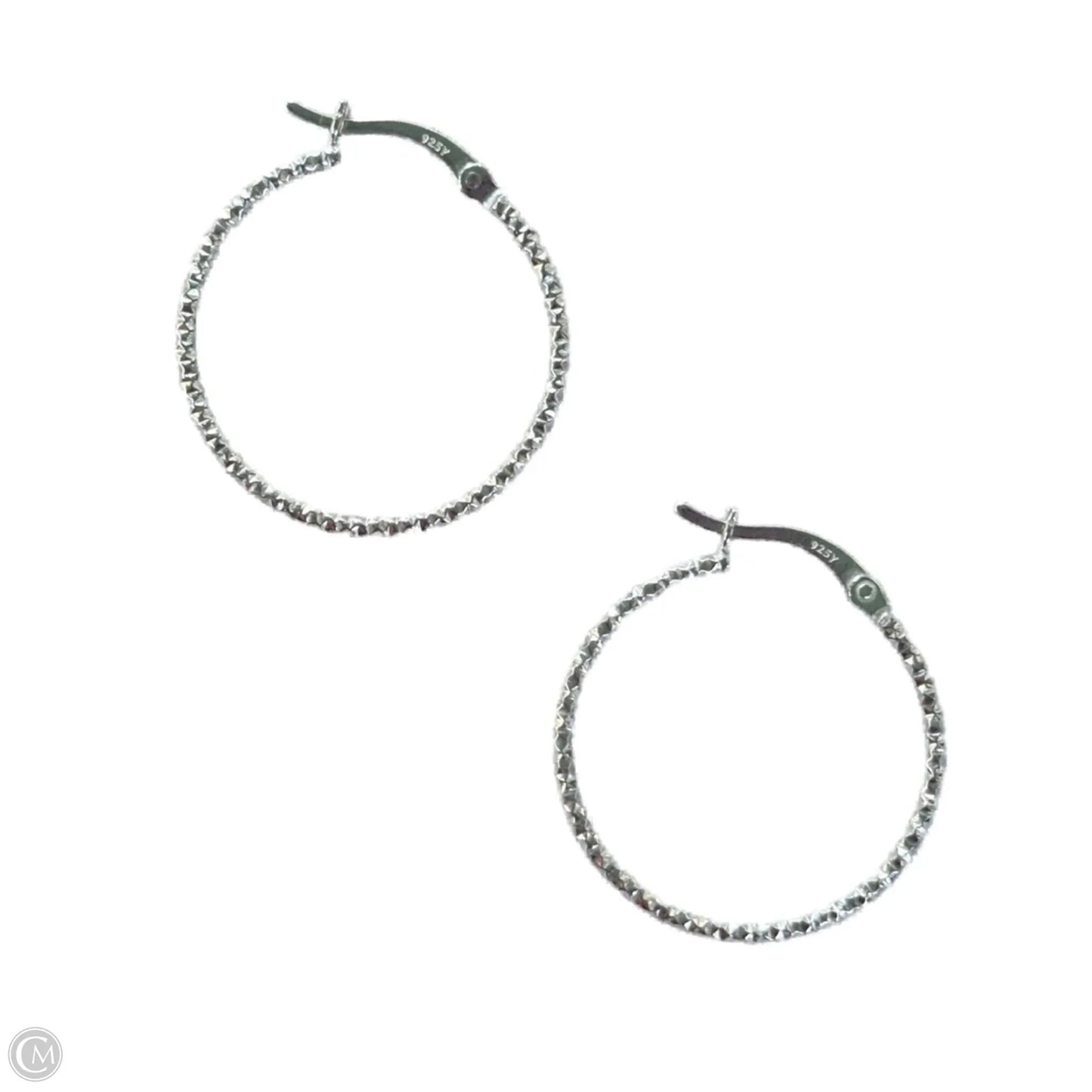 Earrings Sterling Silver Hoops
