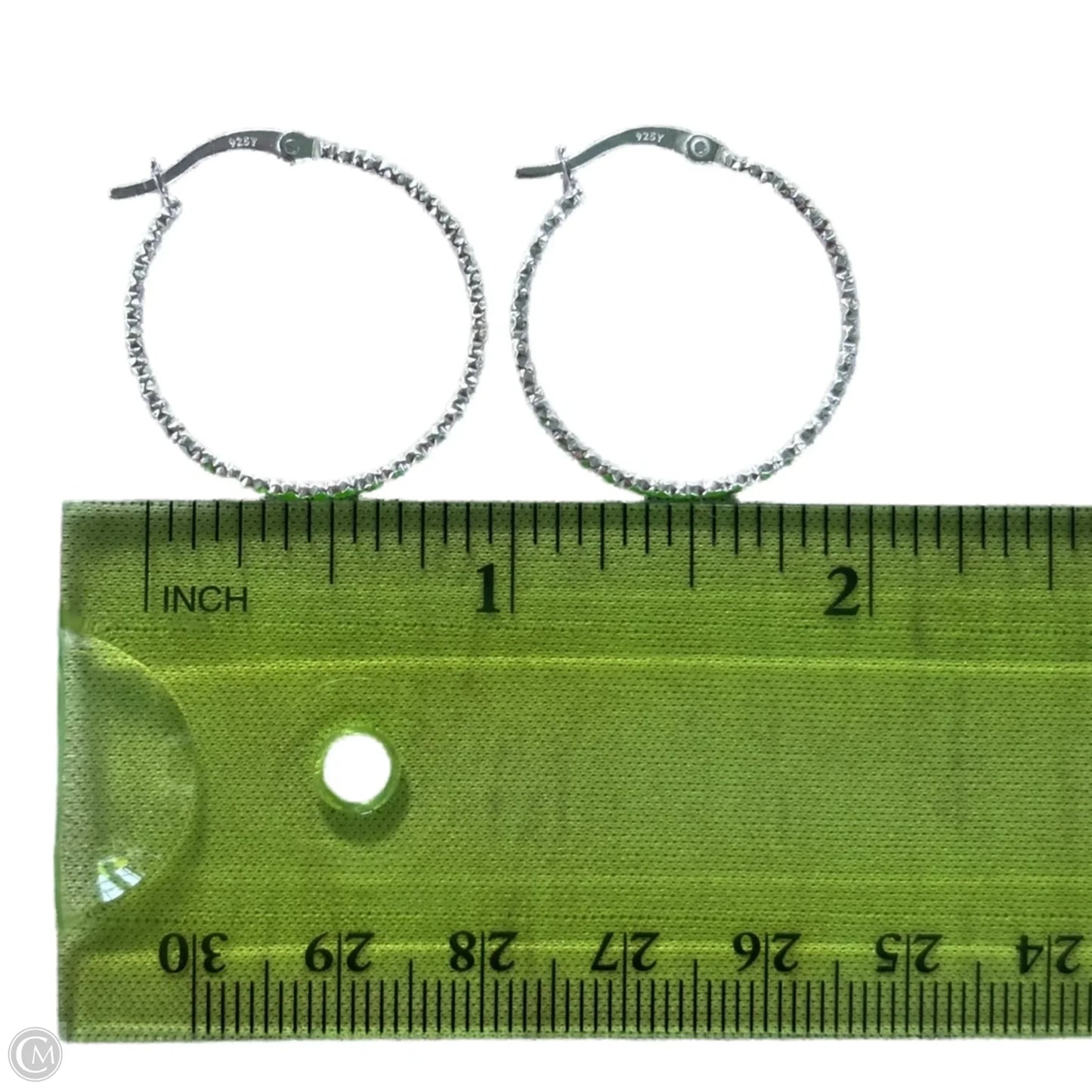 Earrings Sterling Silver Hoops