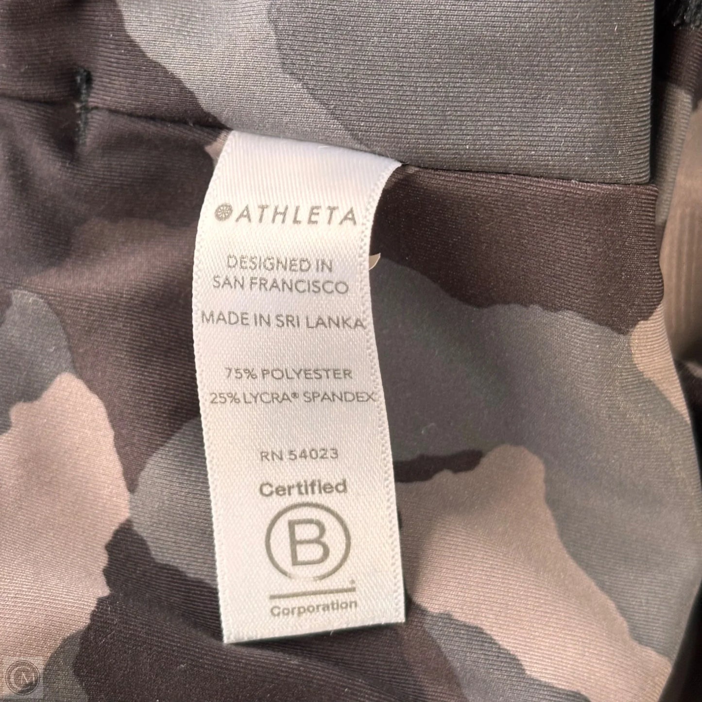 Athletic Leggings By Athleta In Camouflage Print, Size: Xs