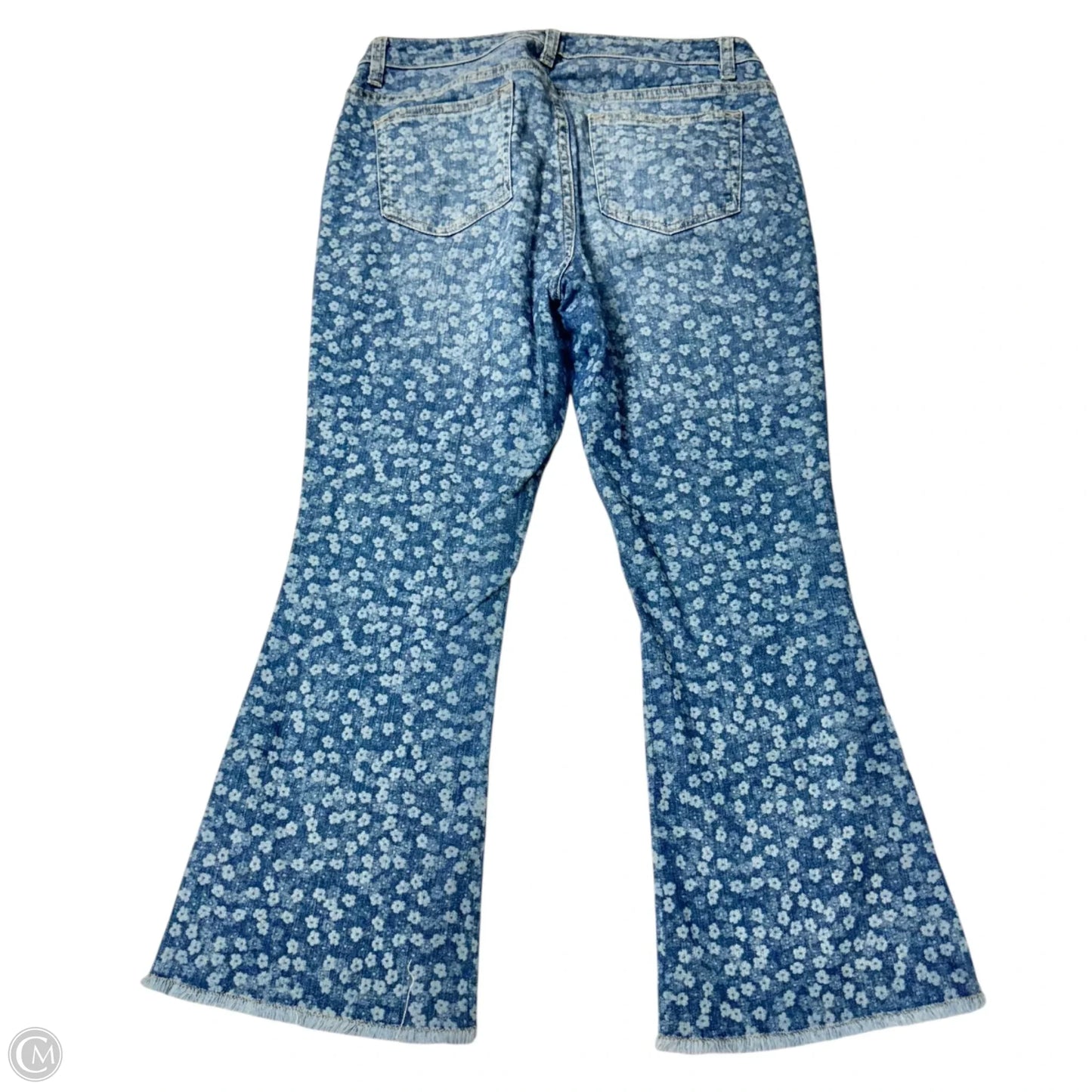 Jeans Designer By Michael Kors In Blue & White, Size: 6