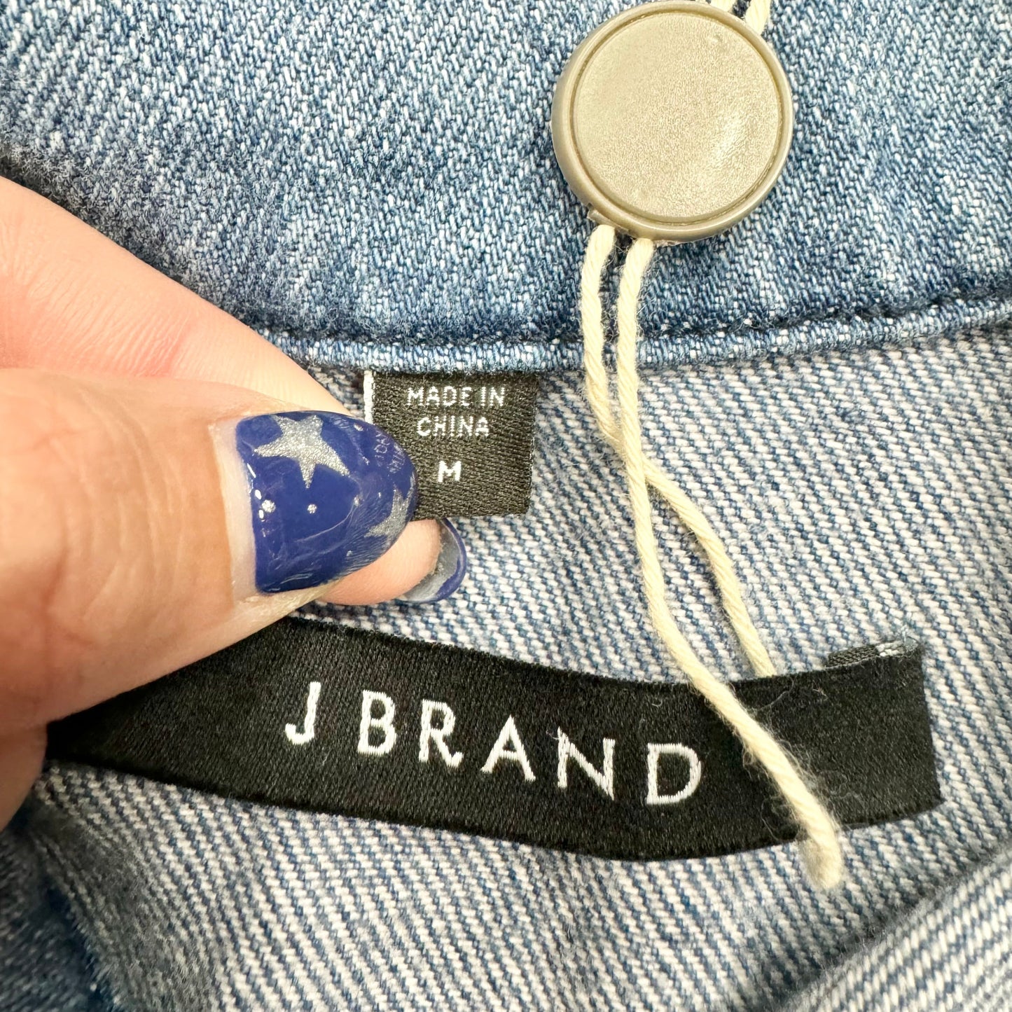 Jacket Denim By J Brand Size: M