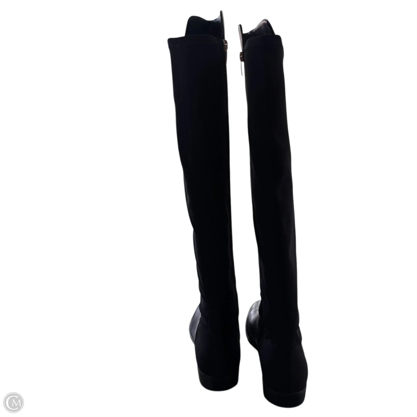 Boots Knee Flats By Marc Fisher In Black, Size: 10