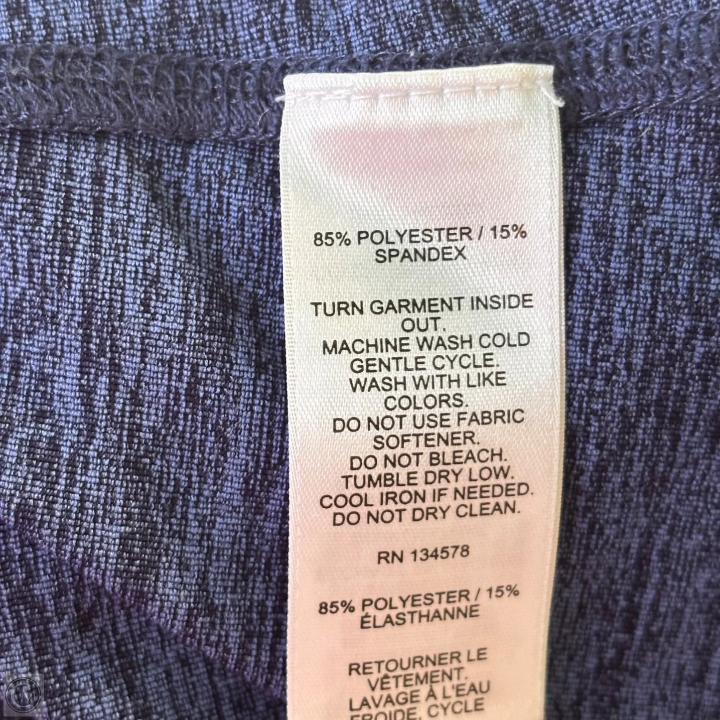 Athletic Top Short Sleeve By Vineyard Vines In Grey, Size: M