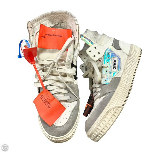 Shoes Luxury Designer By Off-white In White, Size: 9.5