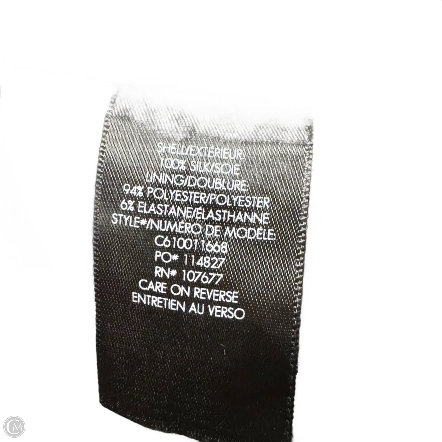 Top 3/4 Sleeve Designer By Alice + Olivia In Black, Size: M