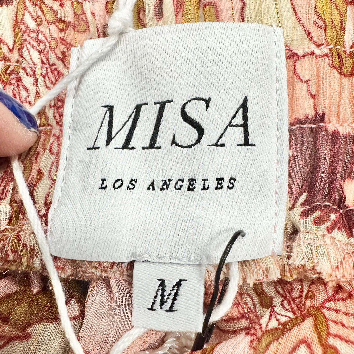 Skirt Mini & Short By Misa La In Floral Print, Size: M