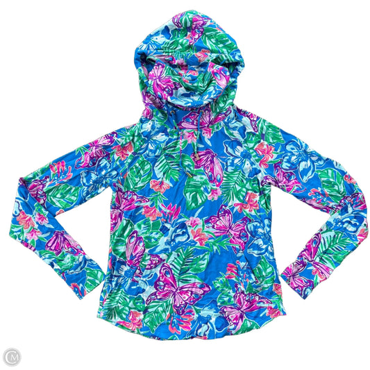 Sweatshirt Designer By Lilly Pulitzer In Blue, Size: S