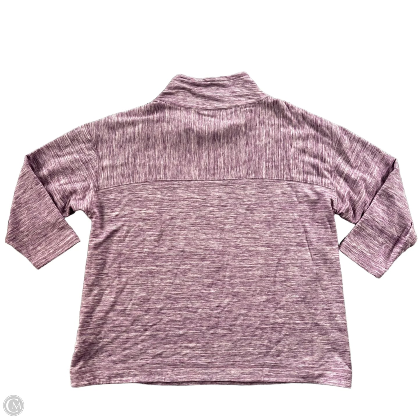 Athletic Sweatshirt Crewneck By Talbots In Purple, Size: 3x