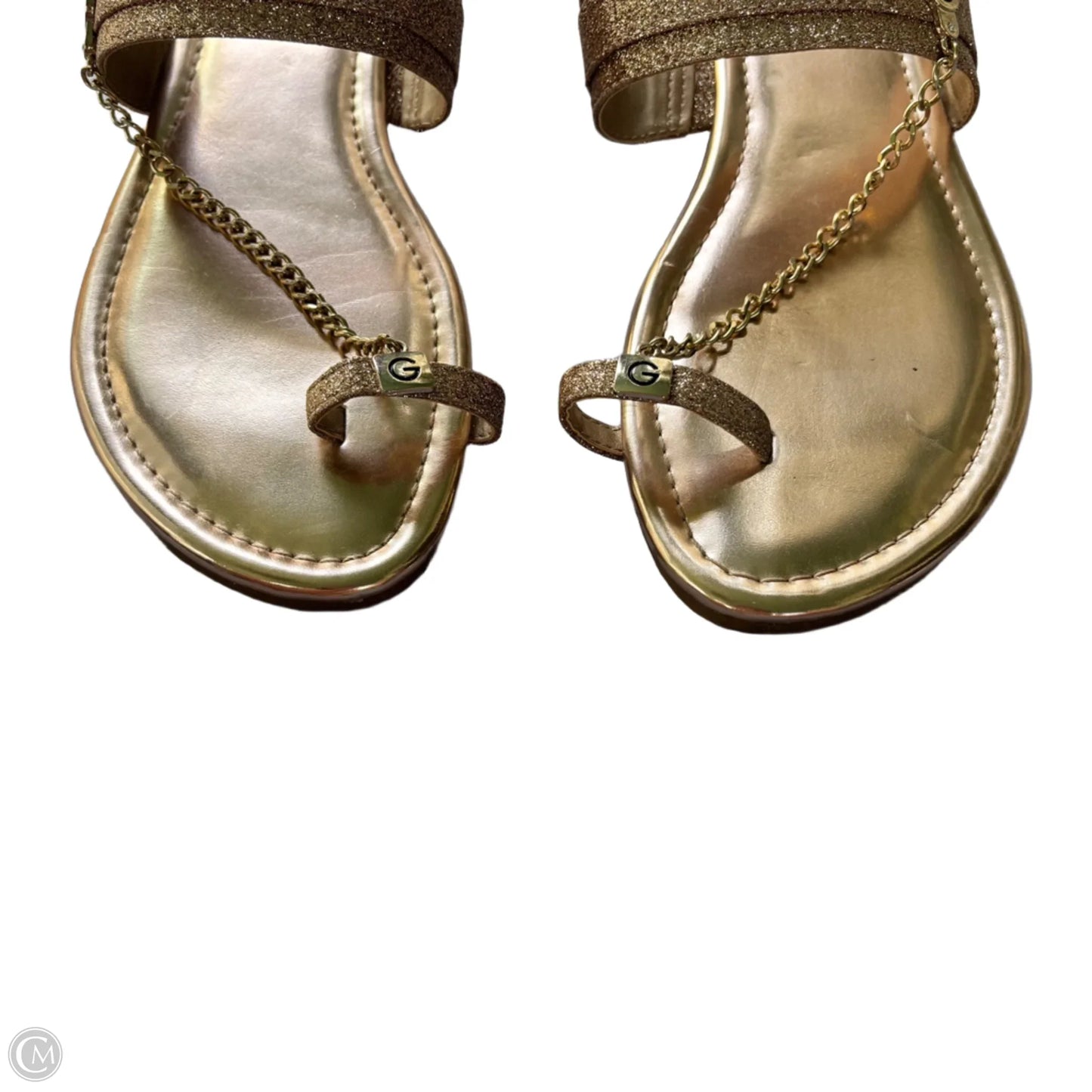 Sandals Flats By G By Guess In Rose Gold, Size: 10