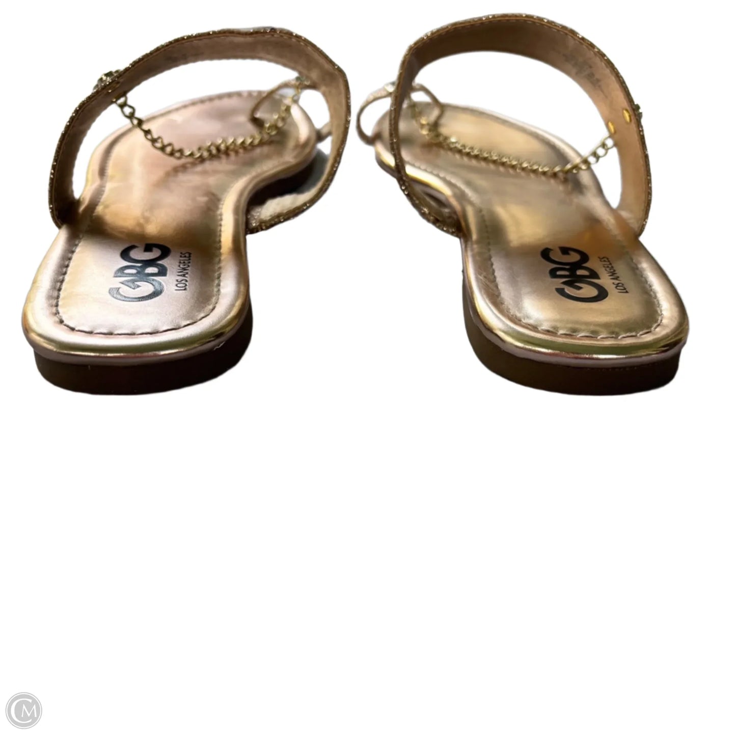 Sandals Flats By G By Guess In Rose Gold, Size: 10