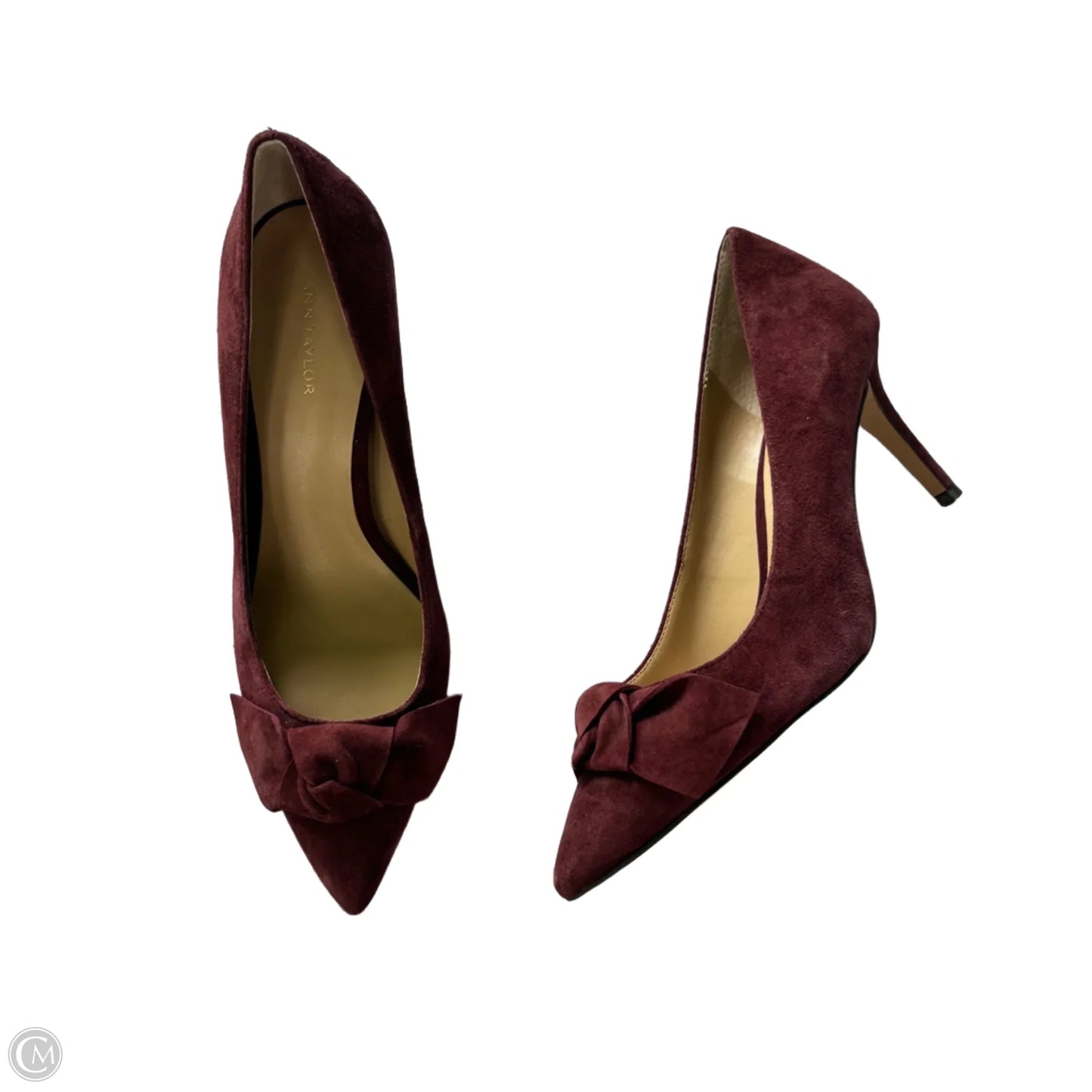 Shoes Heels Stiletto By Ann Taylor In Purple, Size: 6.5