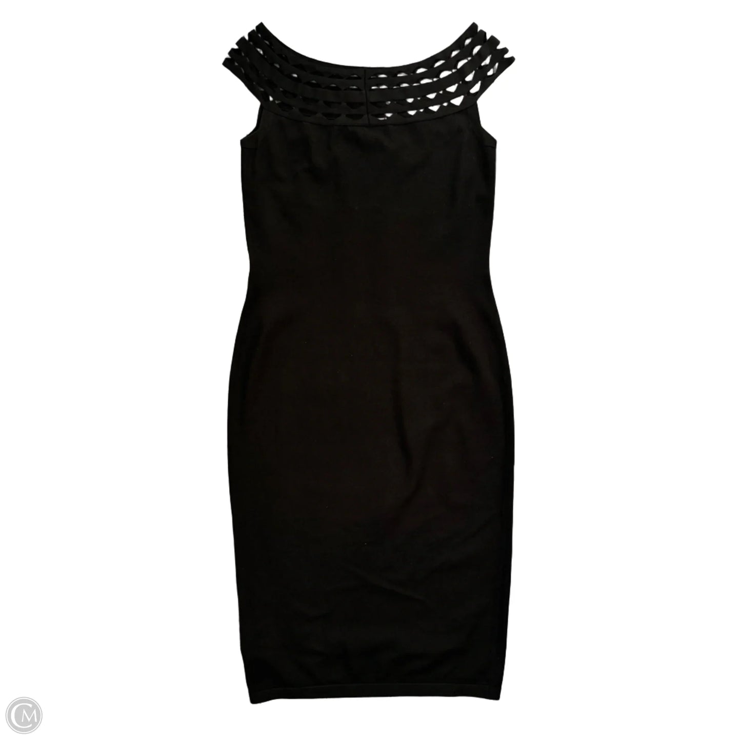 Dress Casual Midi By D. Exterior In Black, Size: S