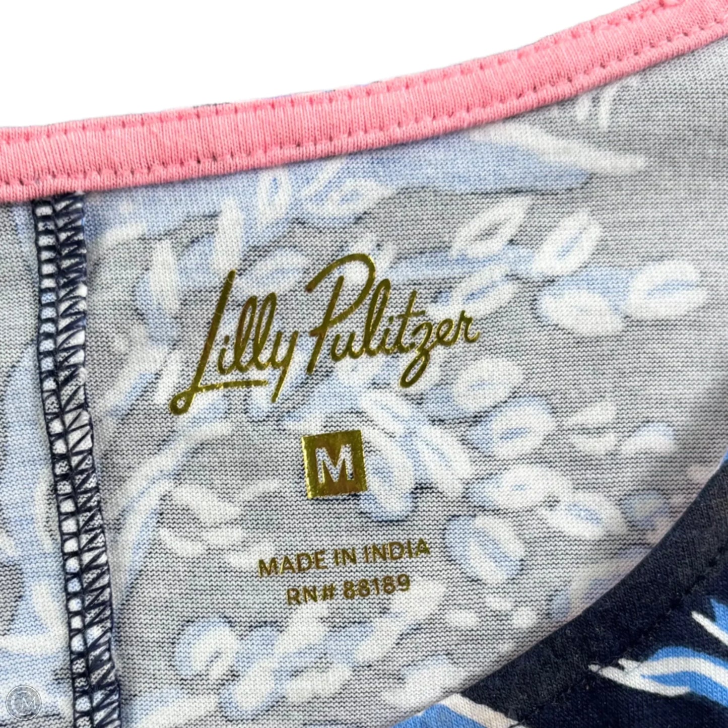 Dress Designer By Lilly Pulitzer In Navy, Size: M