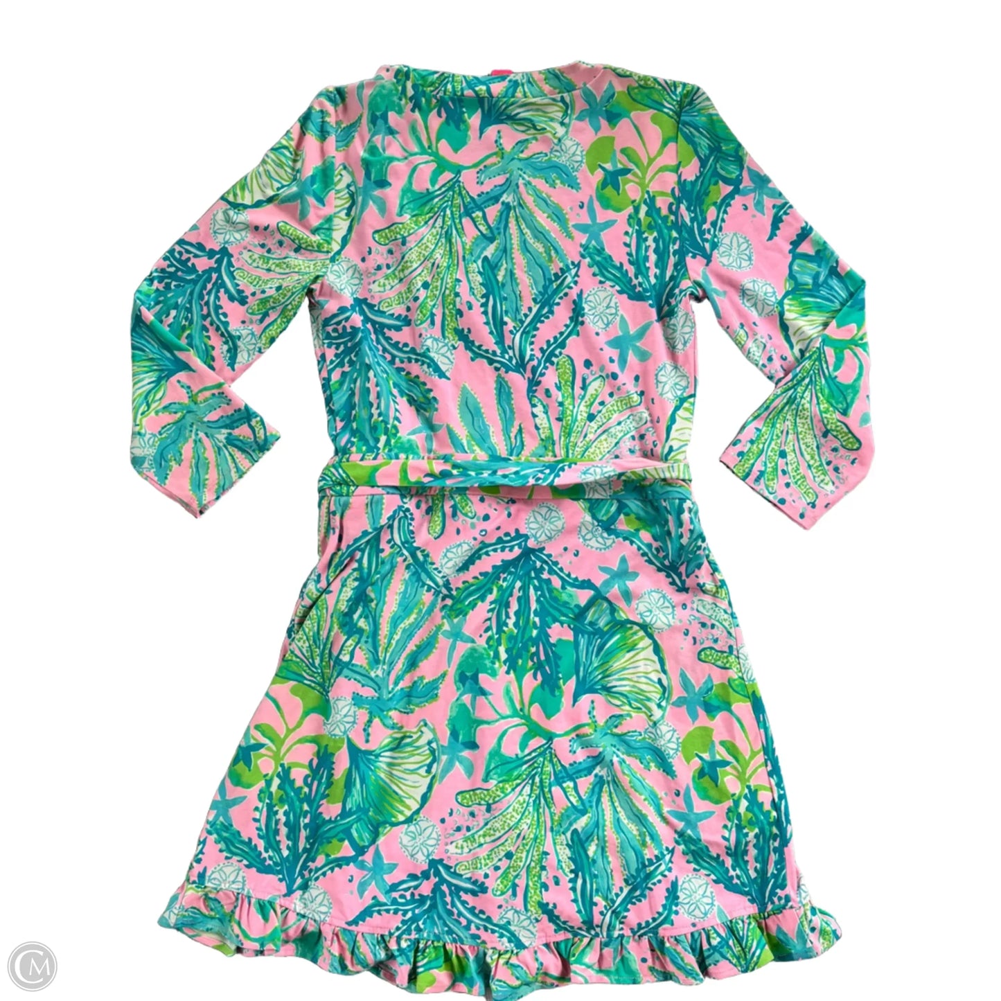 Dress Designer By Lilly Pulitzer In Blue & Pink, Size: S