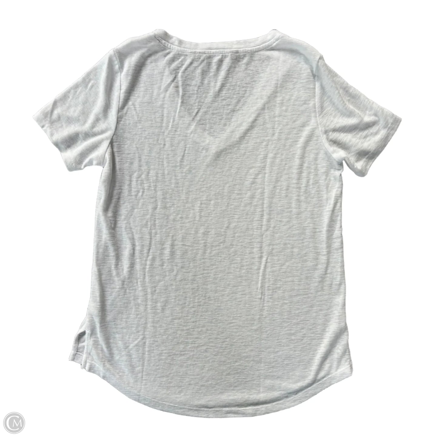Athletic Top Short Sleeve By Athleta In White, Size: S