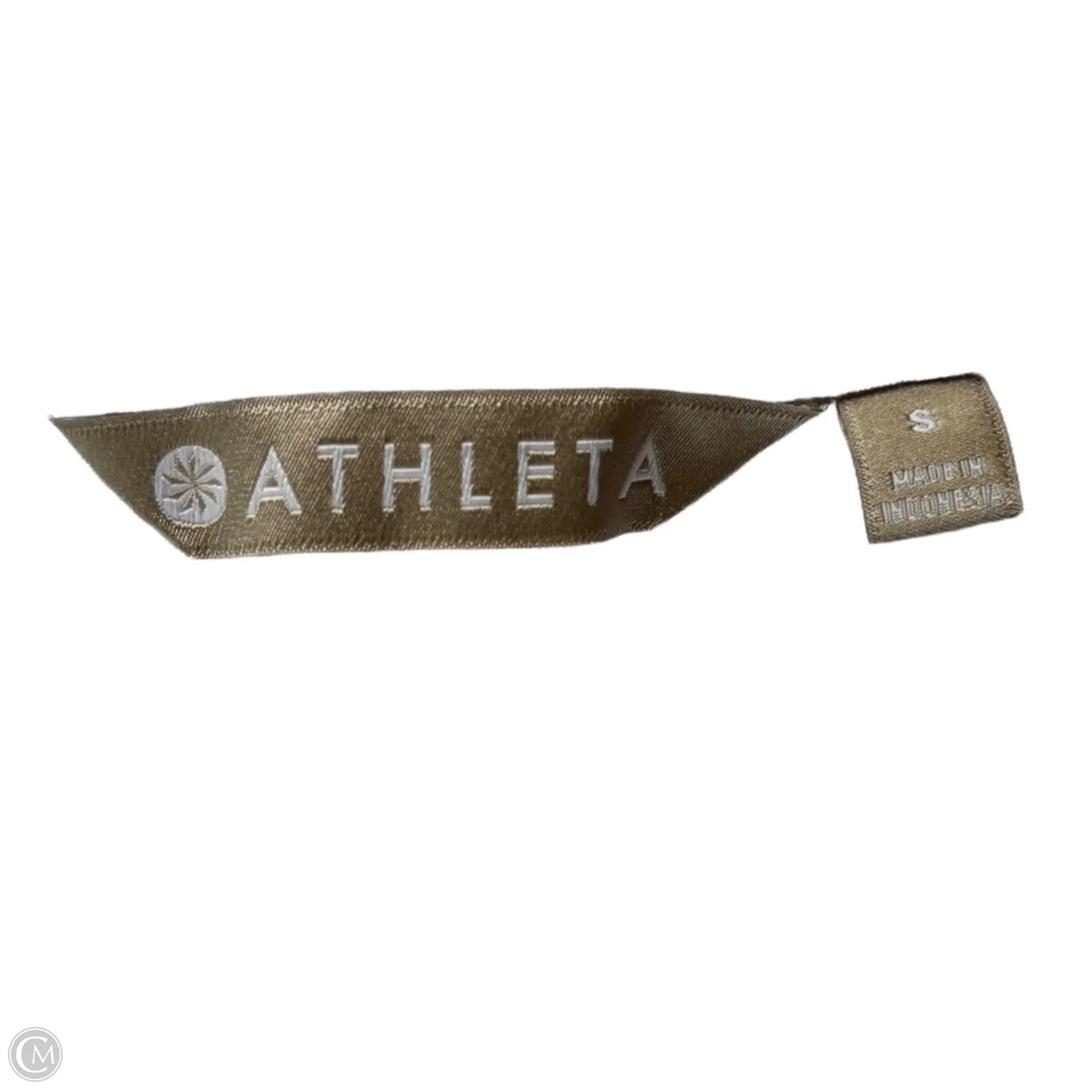 Athletic Top Short Sleeve By Athleta In White, Size: S