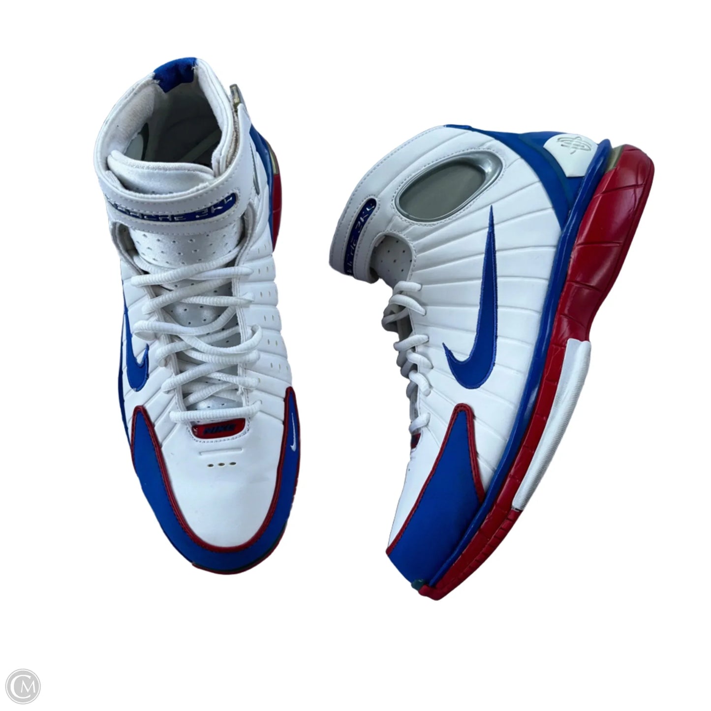 Shoes Sneakers By Nike In Blue & Red & White, Size: 11