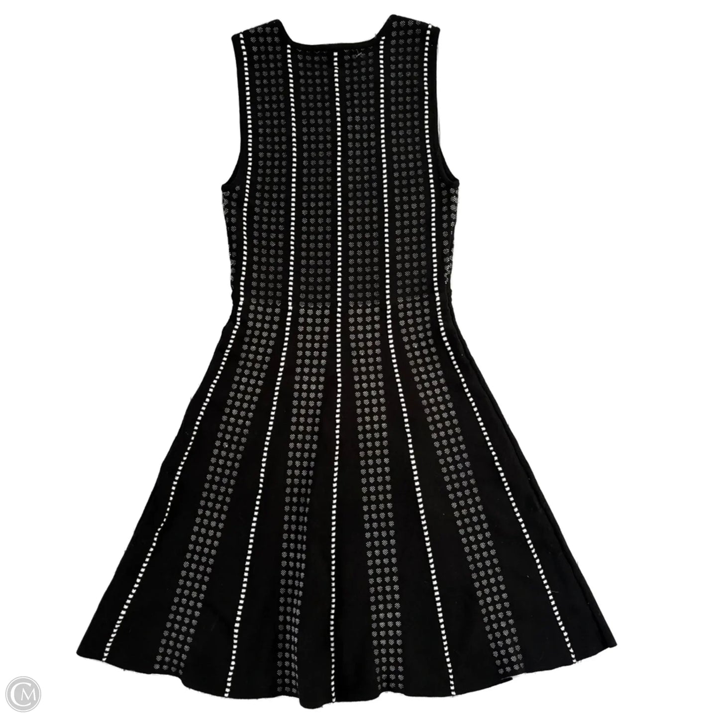 Dress Casual Midi By Max Studio In Black & White, Size: M