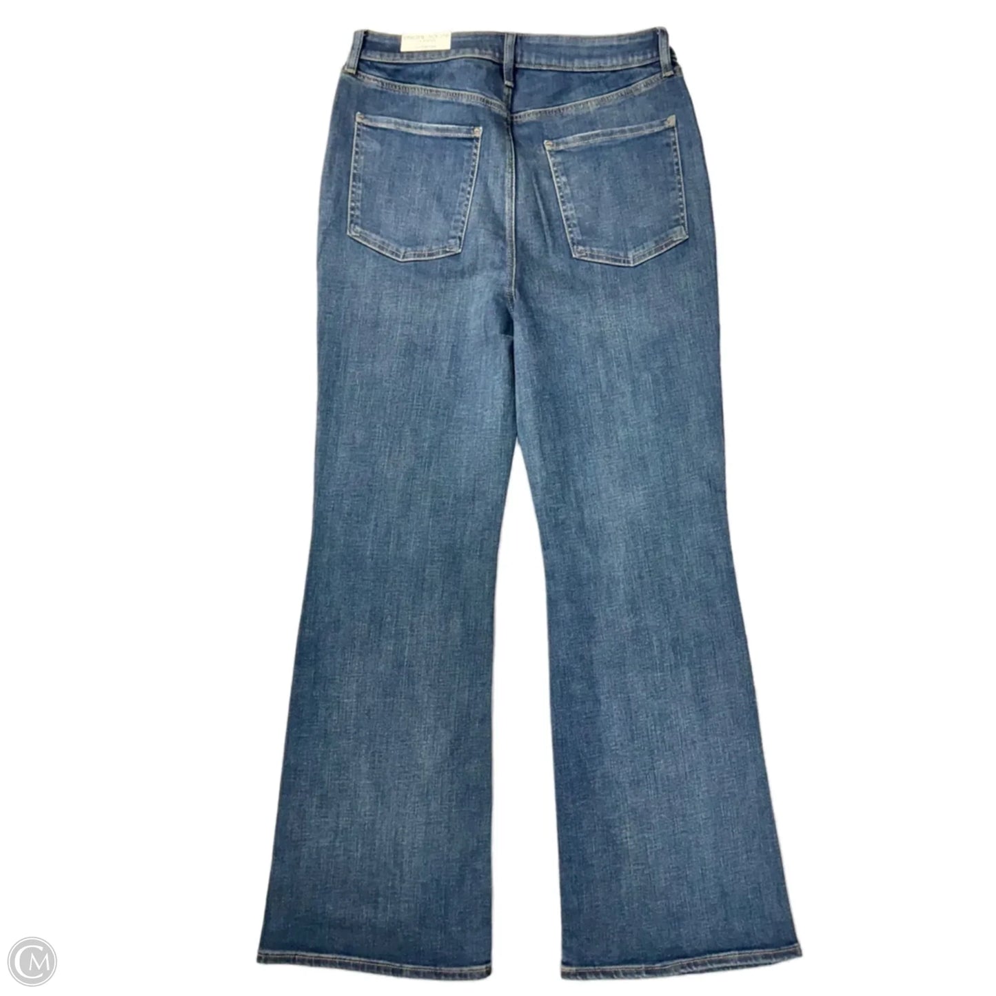 Jeans Flared By Chicos In Blue Denim, Size: 14