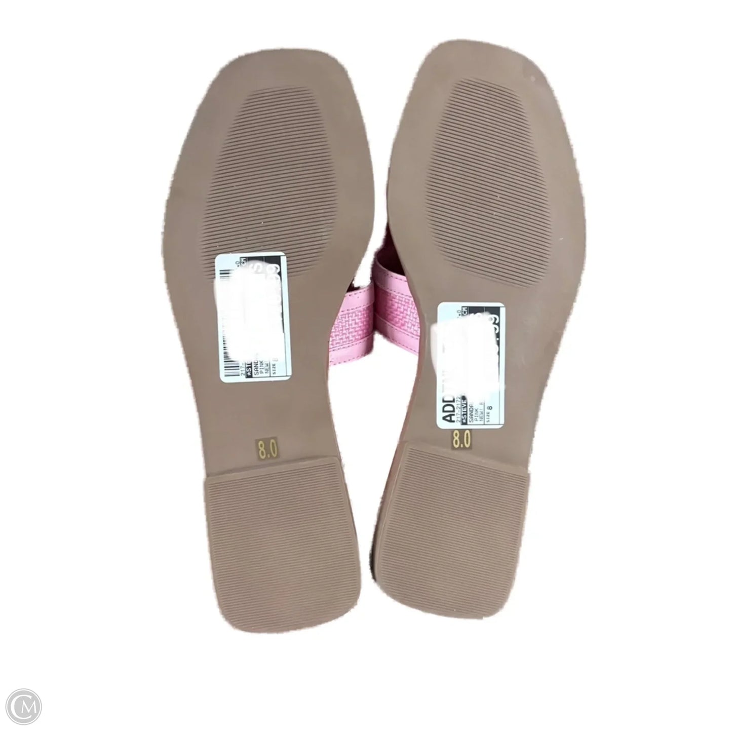 Sandals Flats By Steve Madden In Pink, Size: 8