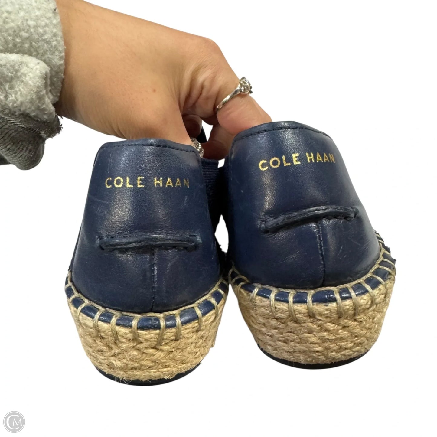 Shoes Flats By Cole-haan In Navy, Size: 6