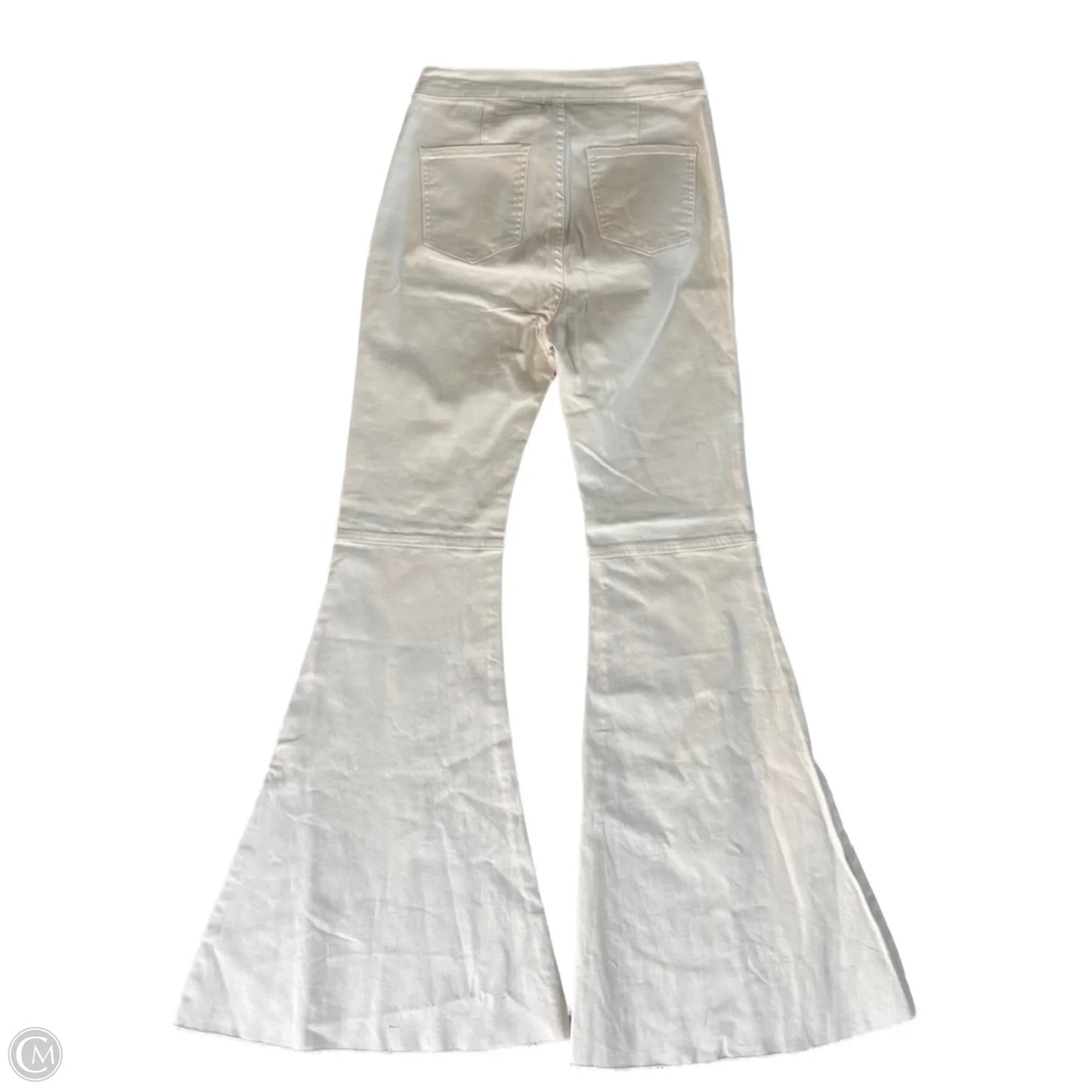 Jeans Flared By Buddy Love In White Denim, Size: 8