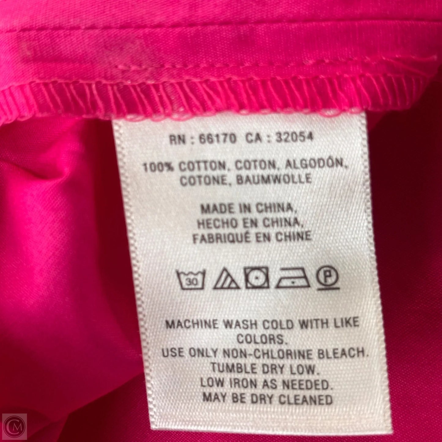 Top Sleeveless By Maeve In Pink, Size: L