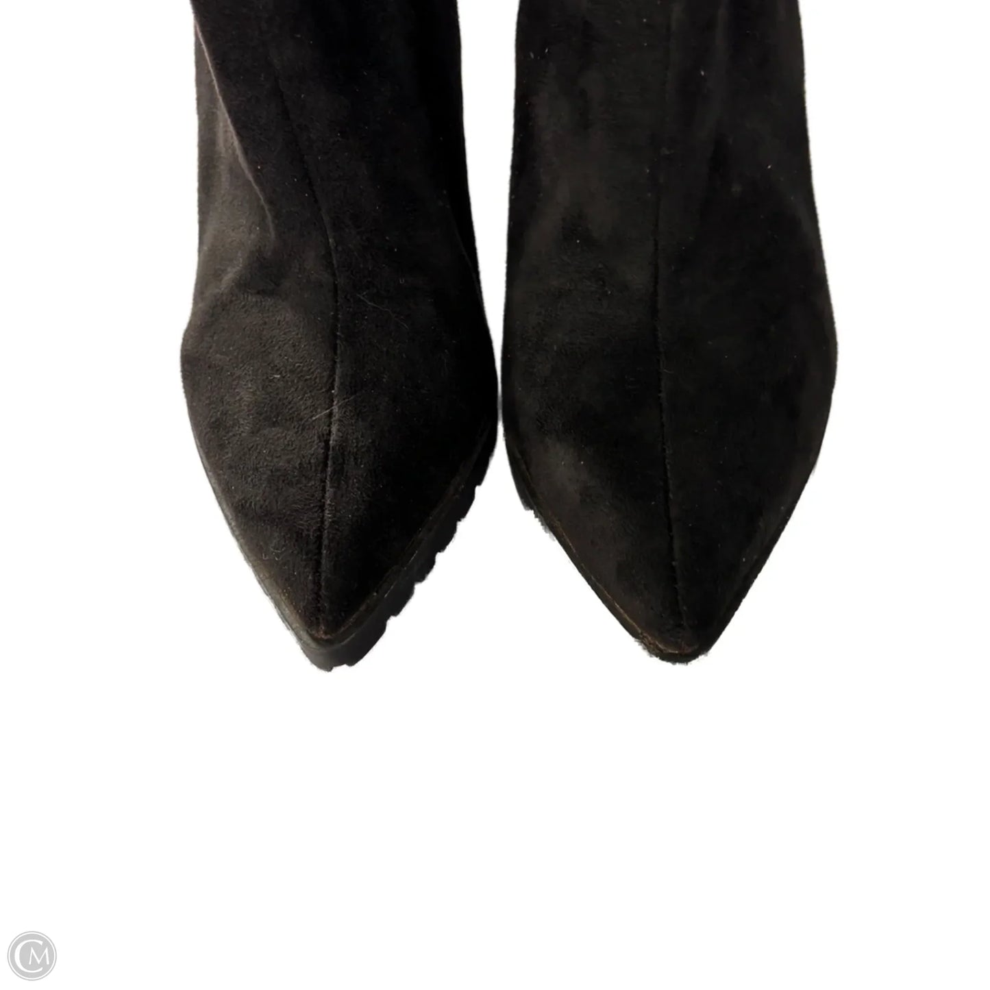 Boots Knee Heels By Mix No 6 In Black, Size: 8.5