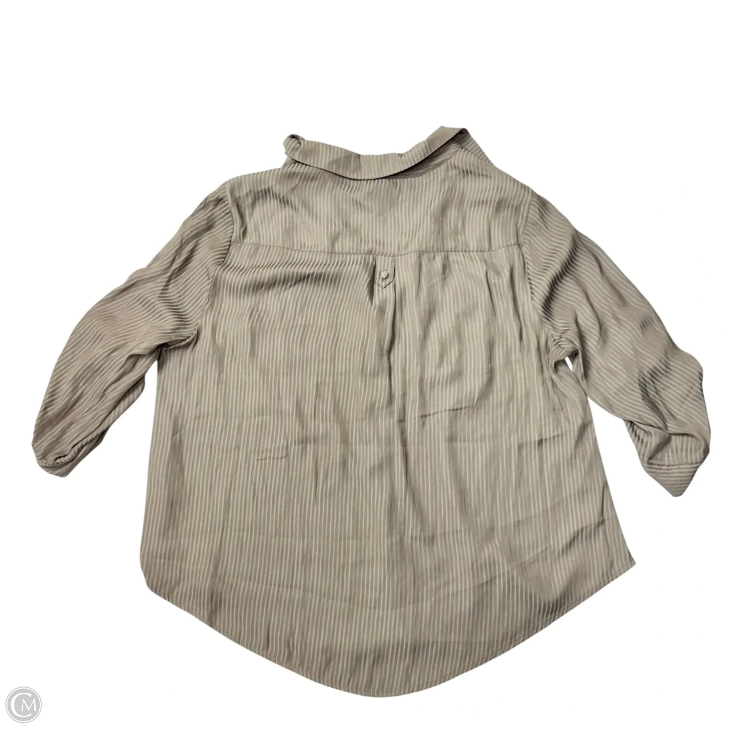 Top 3/4 Sleeve By Torrid In Striped Pattern, Size: 1x