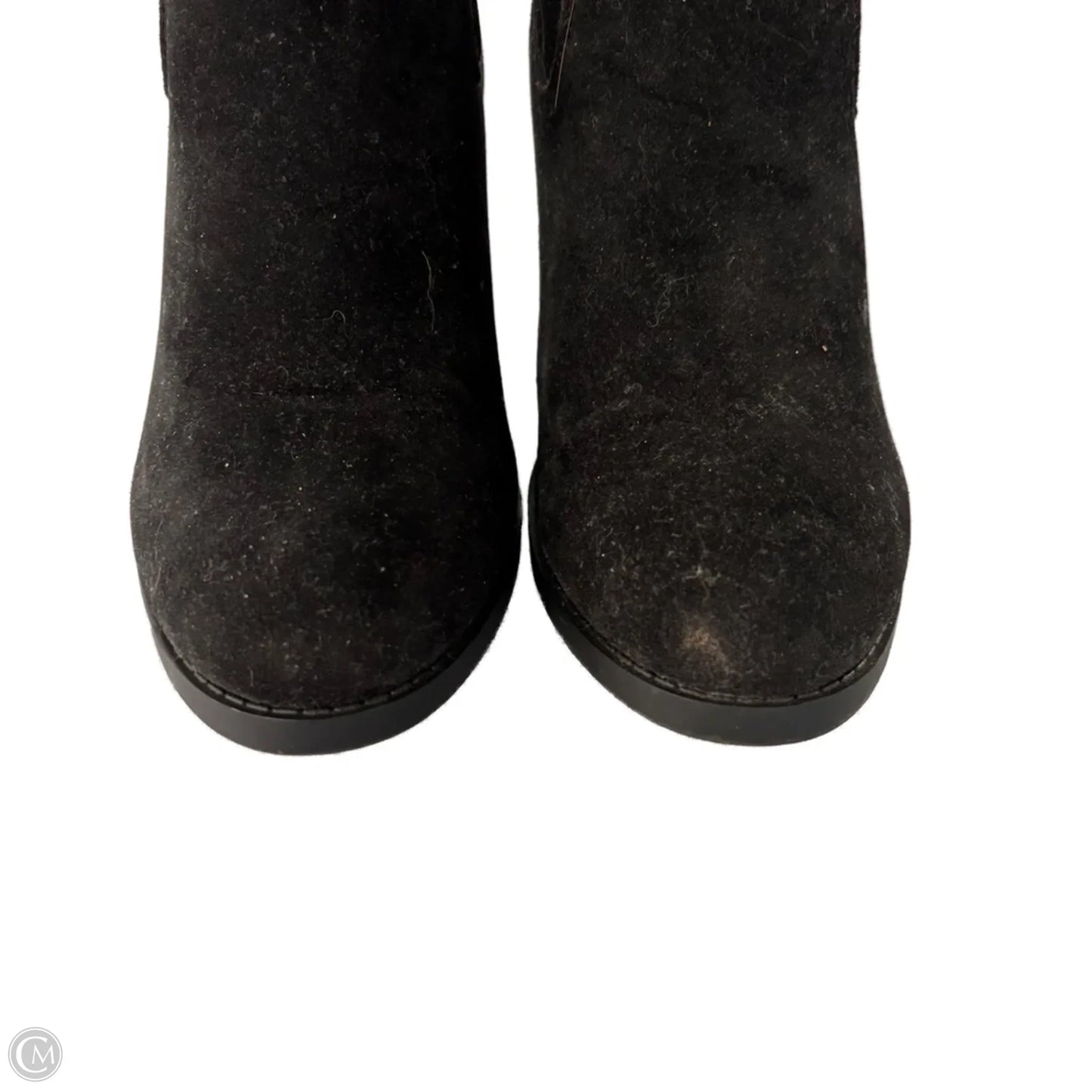 Boots Knee Heels By Shoedazzle In Black, Size: 9