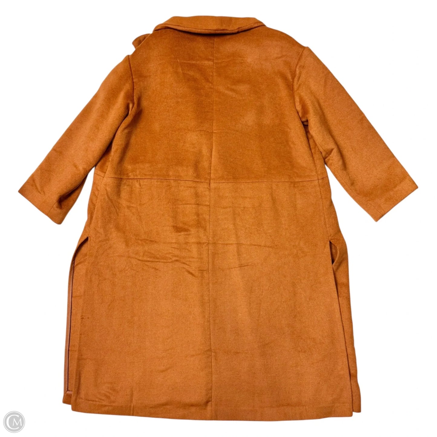Coat Wool By Lane Bryant In Brown, Size: Xl