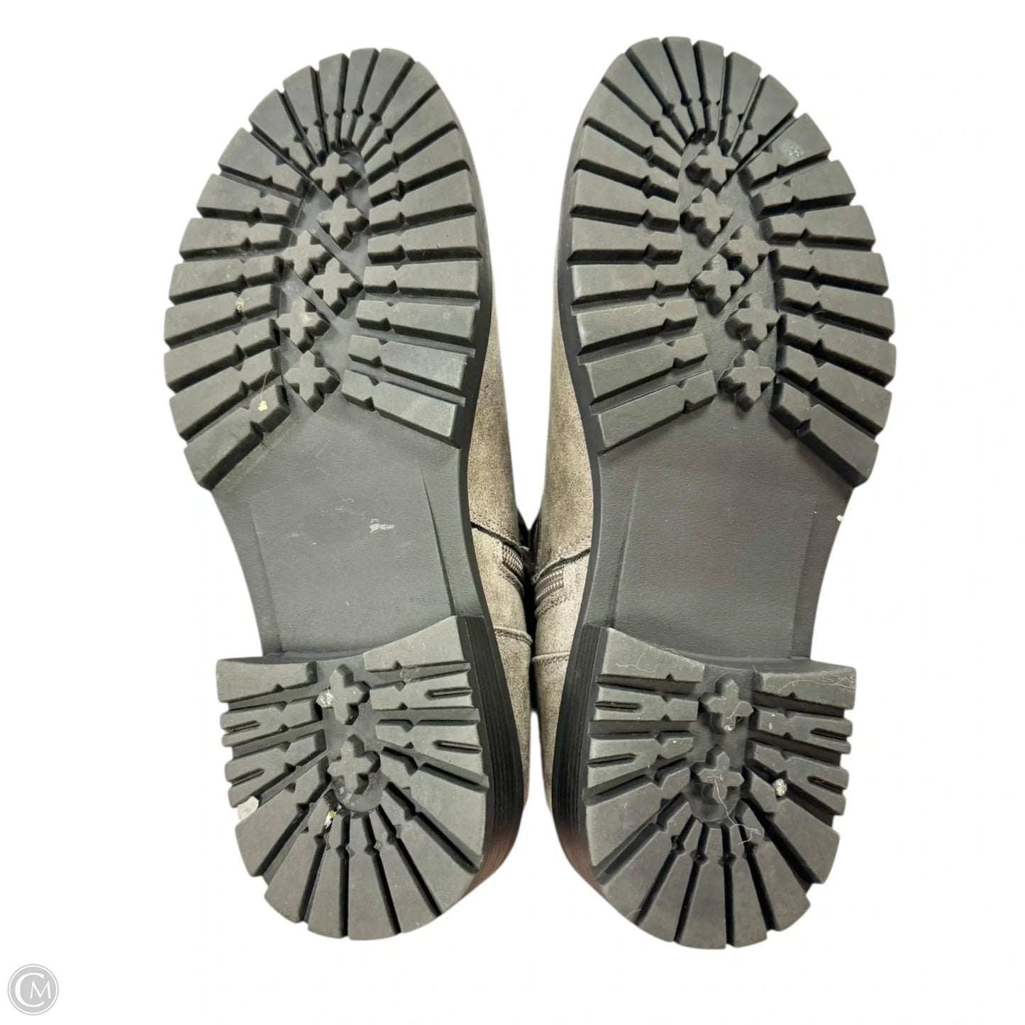 Boots Knee Flats By Torrid In Grey, Size: 10.5