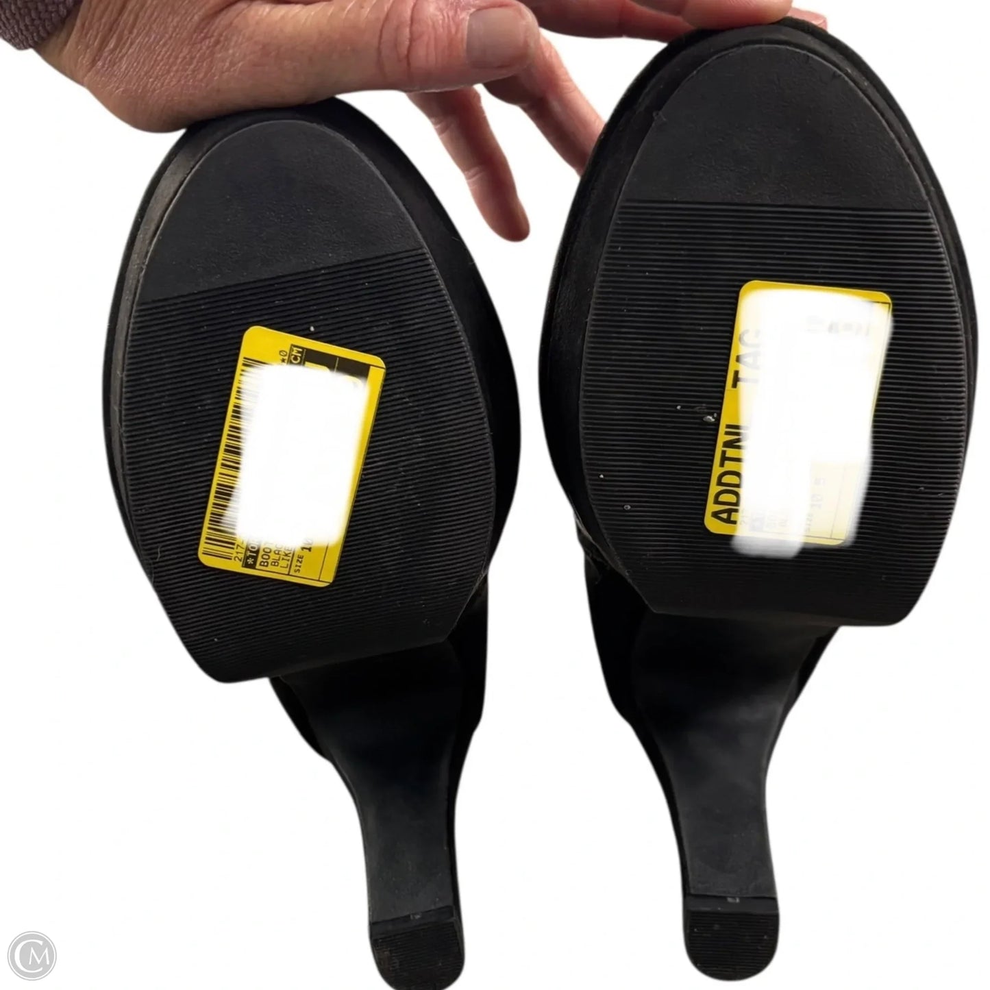 Boots Over-the-knee Heels By Torrid In Black, Size: 10.5