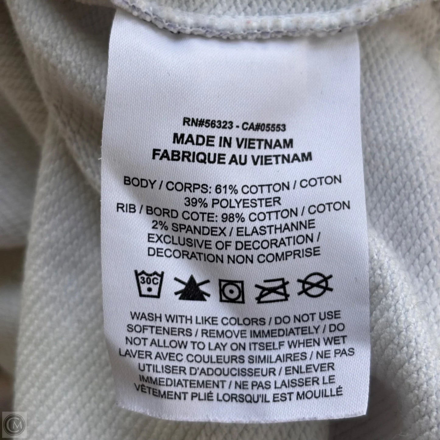 Athletic Sweatshirt Hoodie By Nike Apparel In Tie Dye Print, Size: L