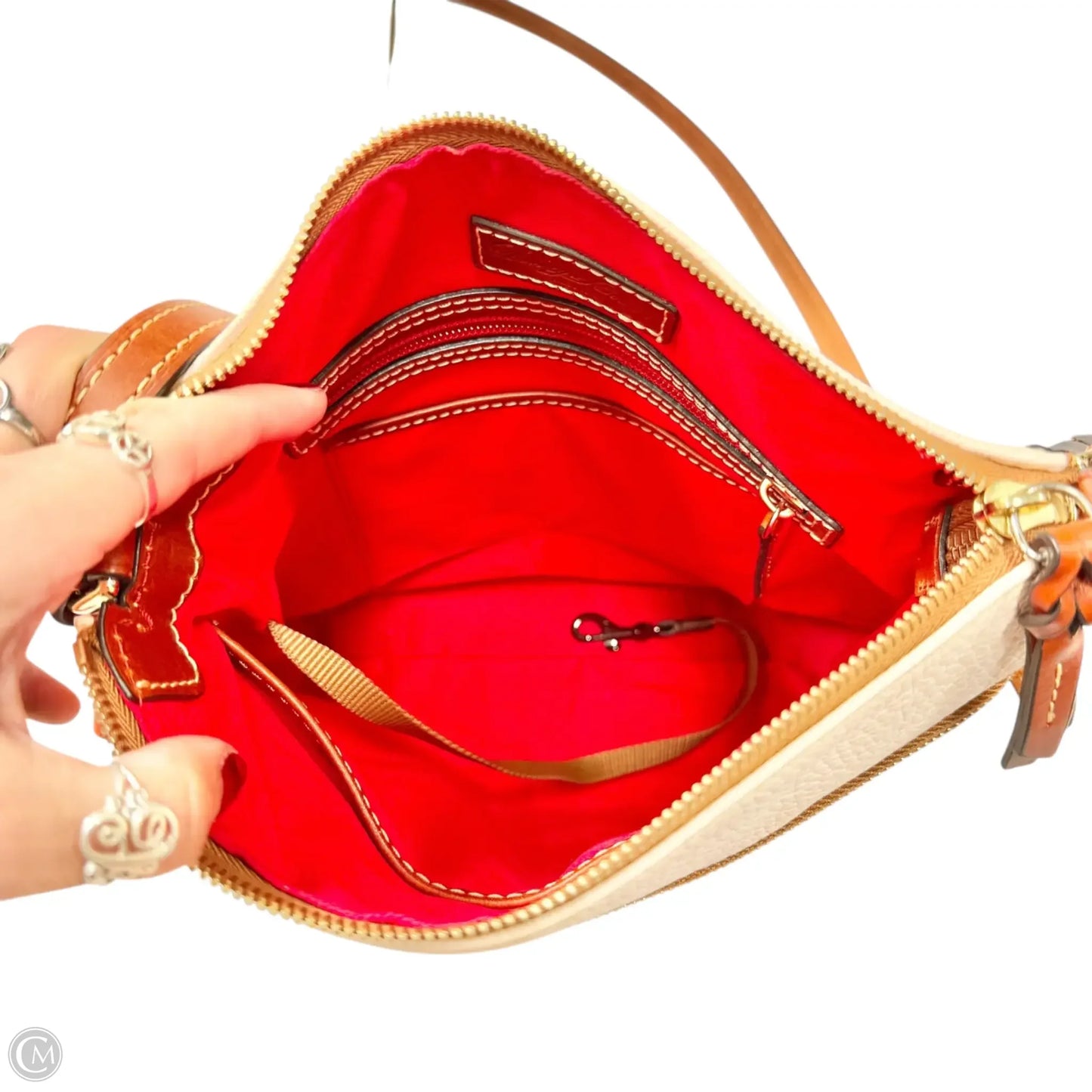 Crossbody Designer By Dooney And Bourke, Size: Medium