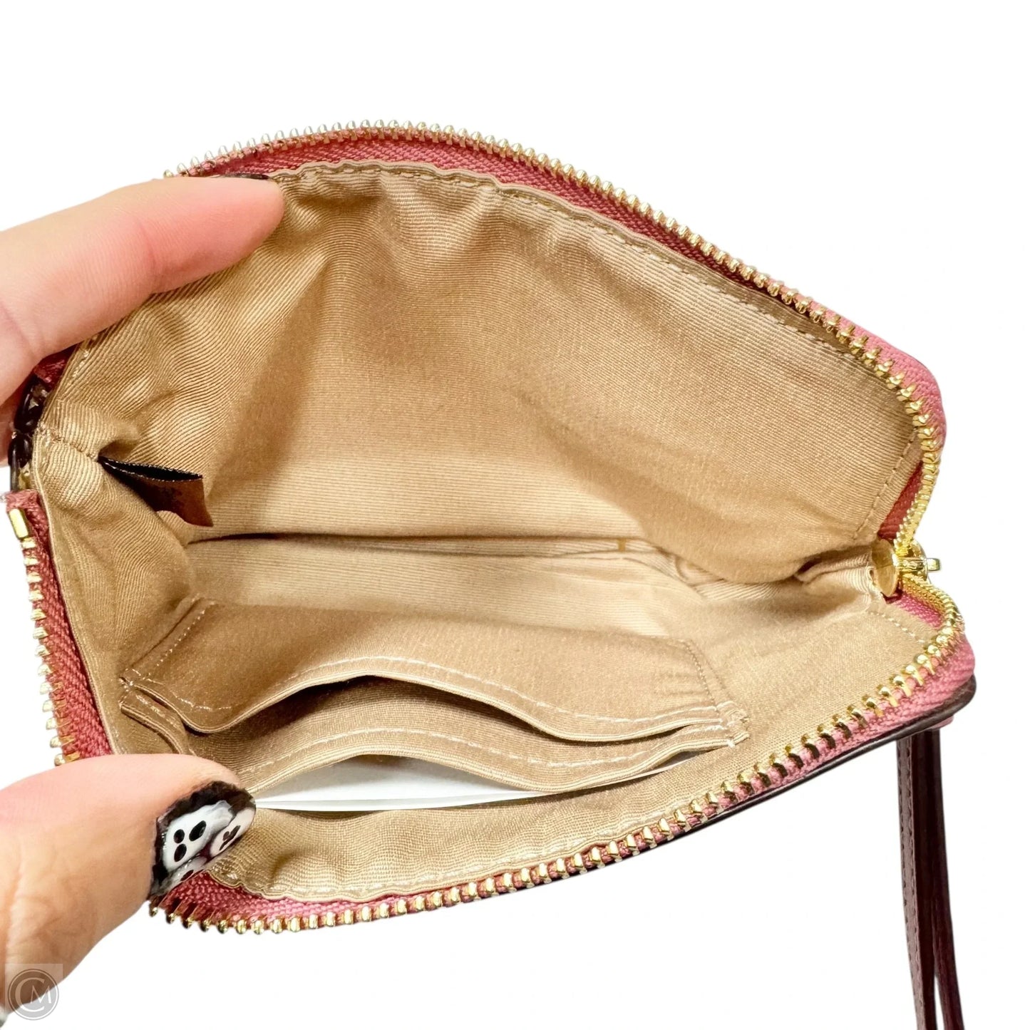Wristlet Designer By Coach, Size: Small