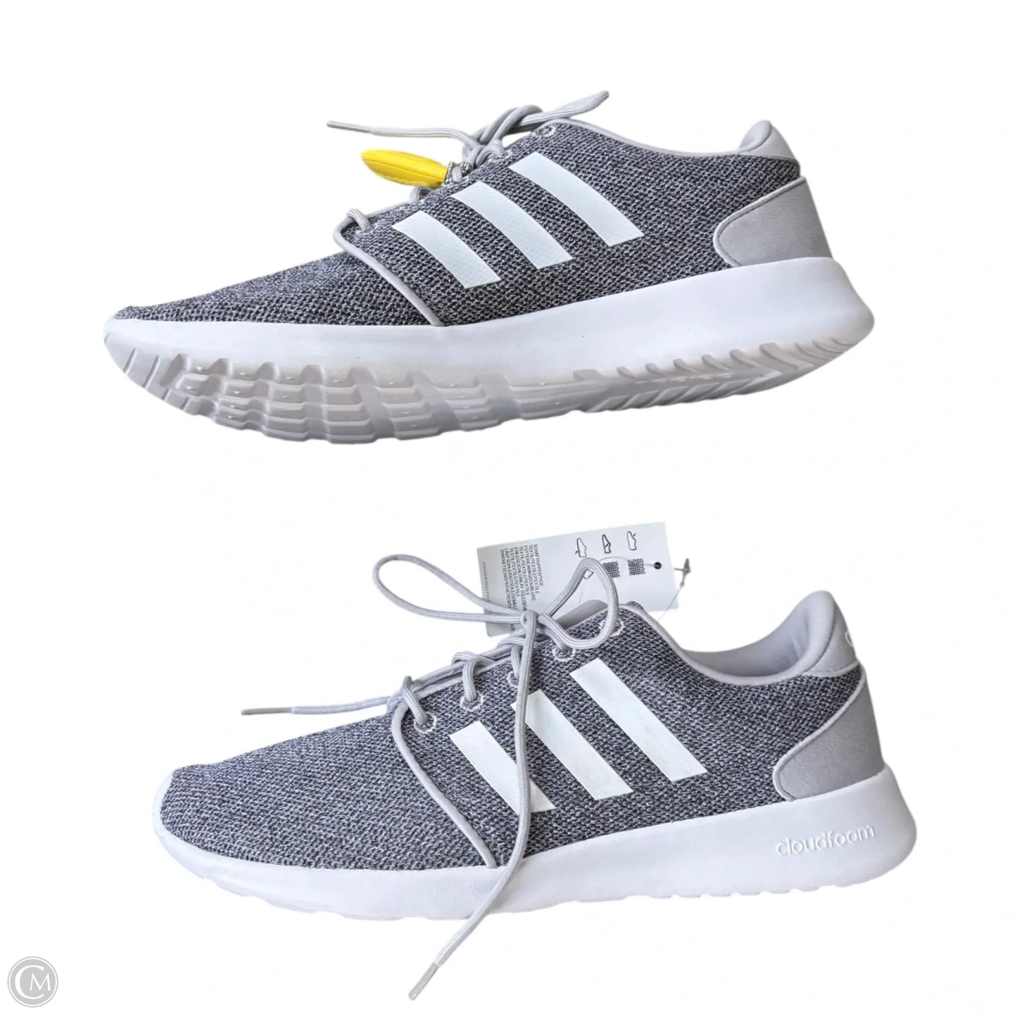 Shoes Athletic By Adidas In Grey, Size: 9