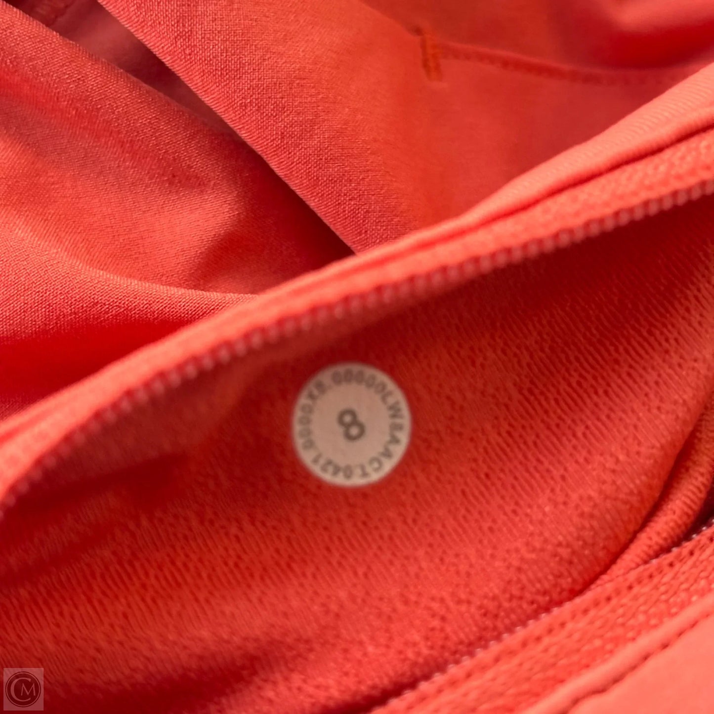 Athletic Skort By Lululemon In Orange, Size: M