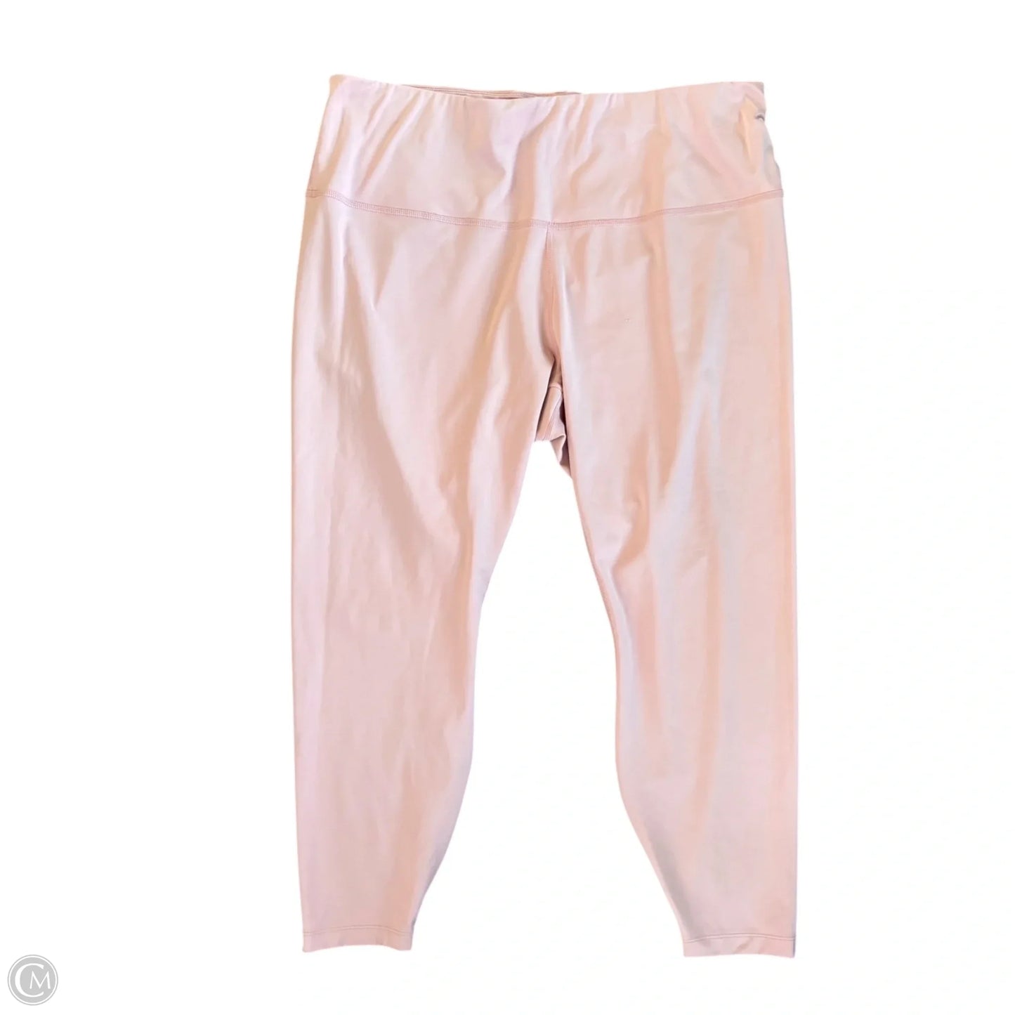 Athletic Leggings By Nike Apparel In Pink, Size: 2x