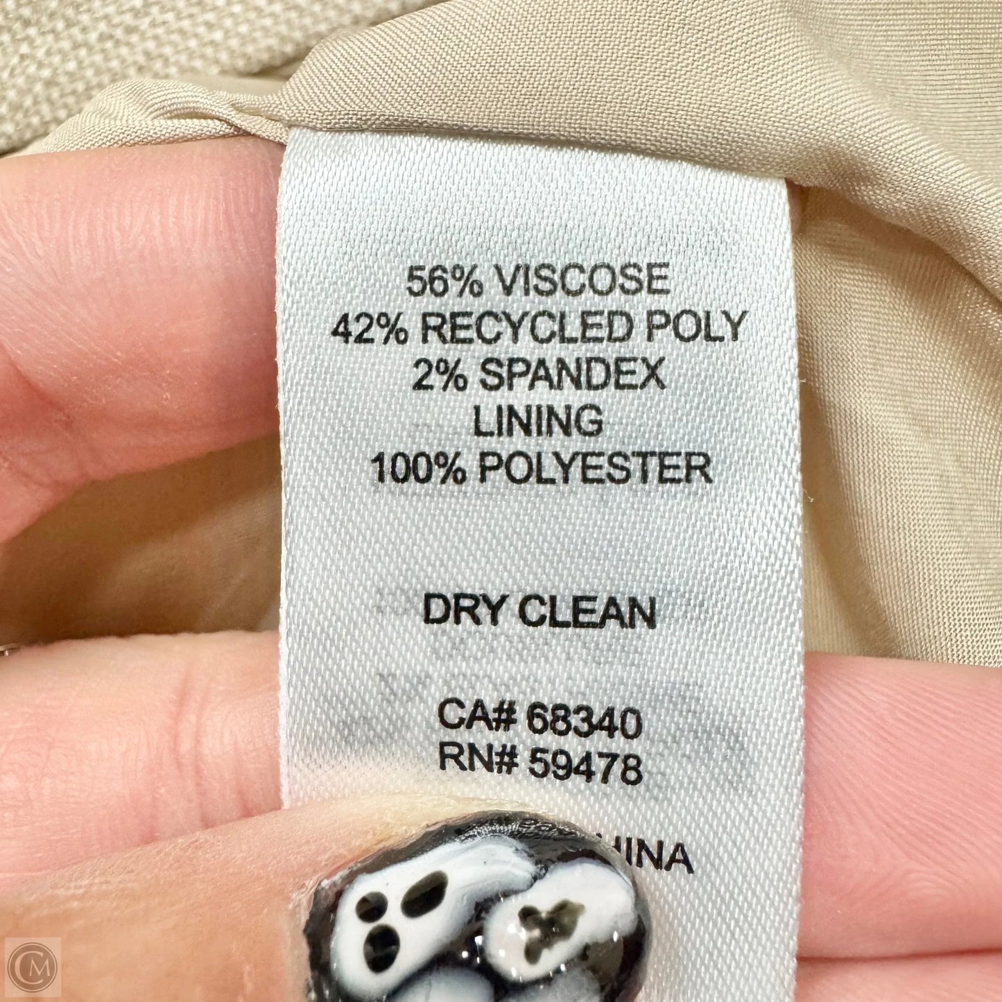 Blazer By Joie In Beige, Size: S